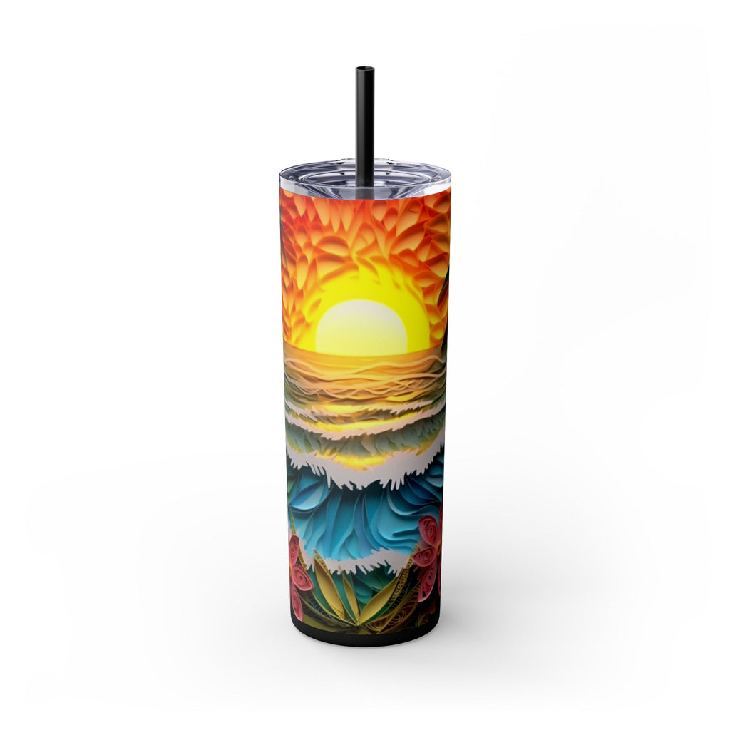 Sunset Bliss: Your New Favorite Tumbler