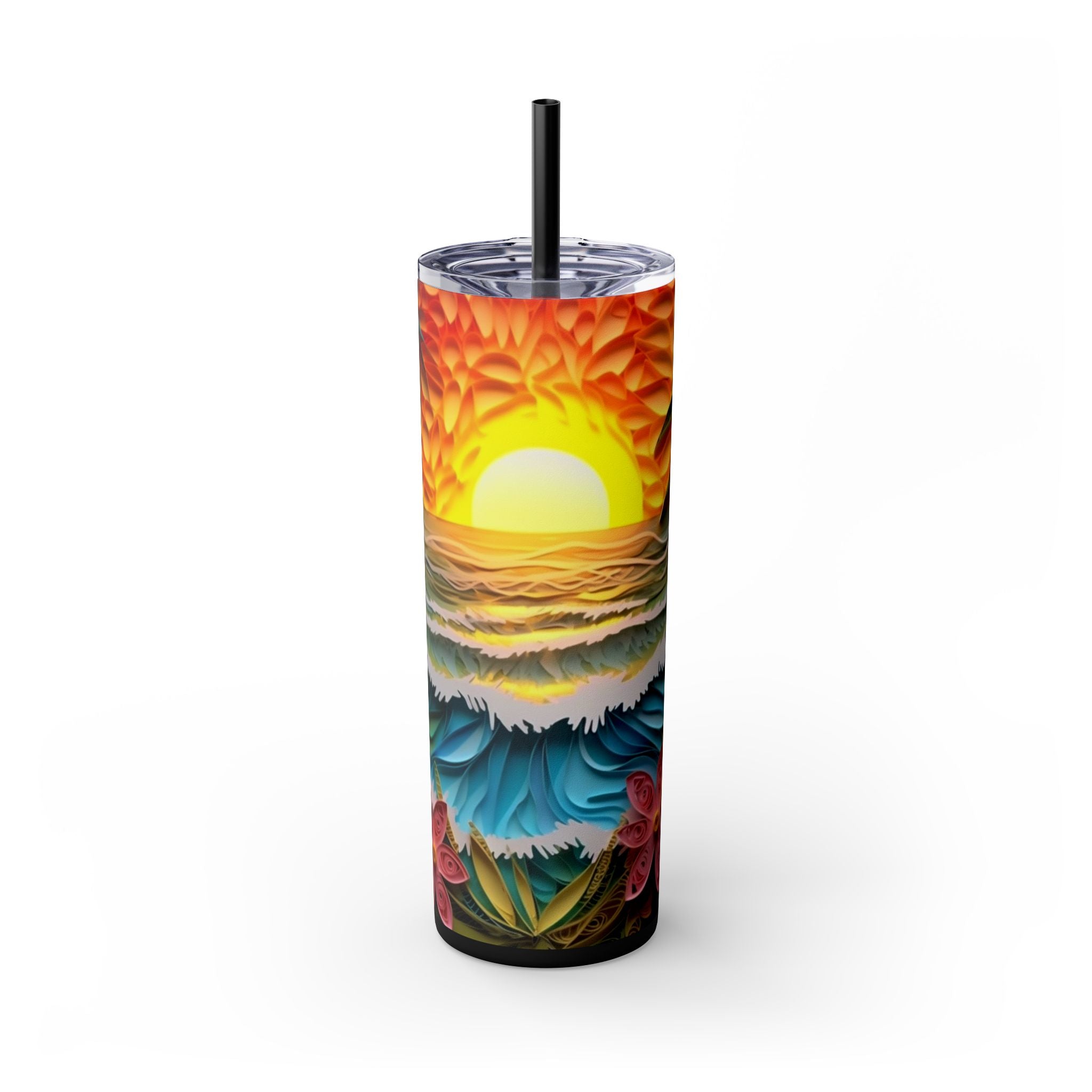 Sunset Bliss: Your New Favorite Tumbler