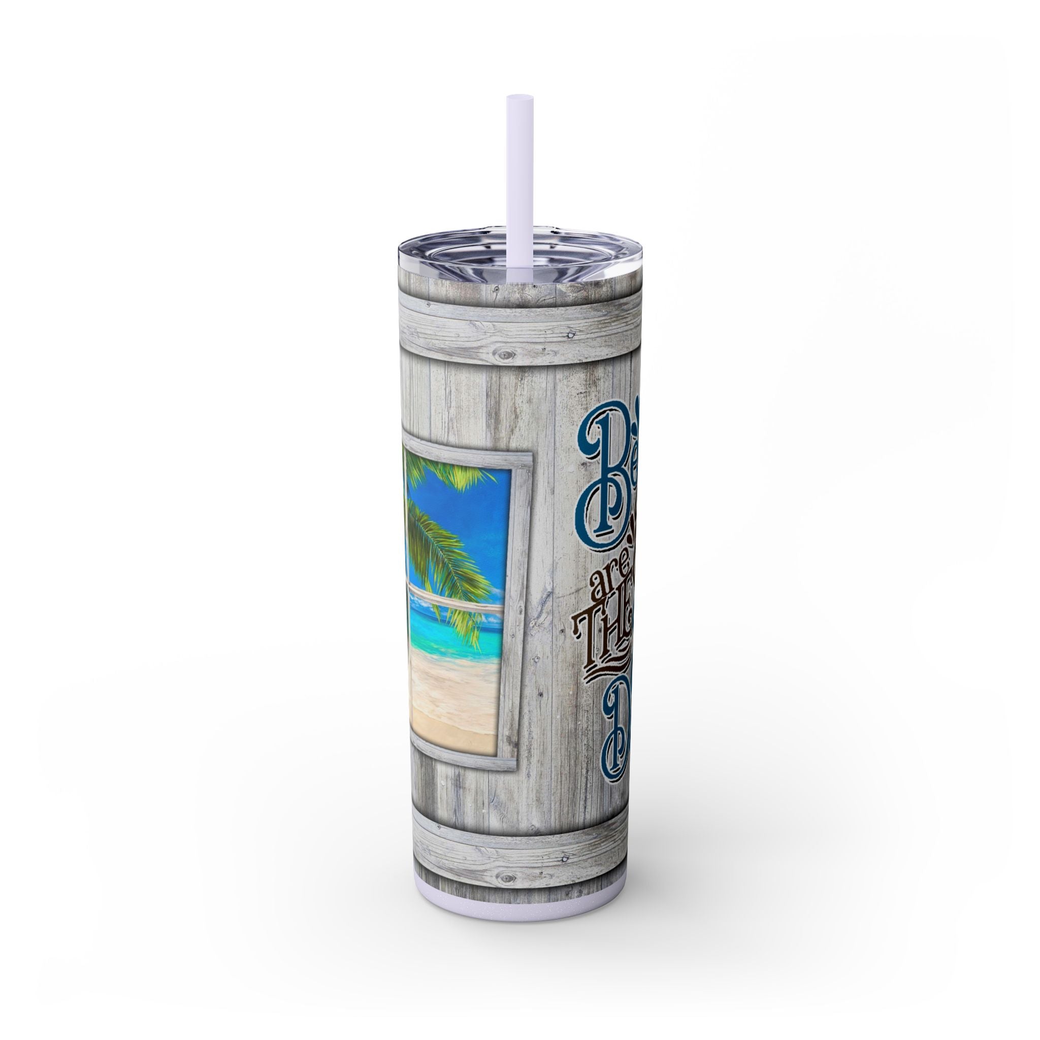 Beach Vibes Tumbler: Sip in Style!
