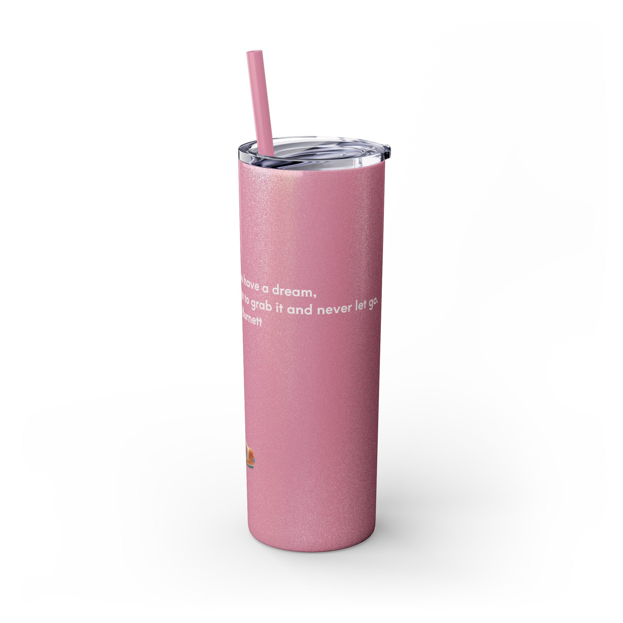 Skinny Tumbler with Straw, 20oz -Astronut