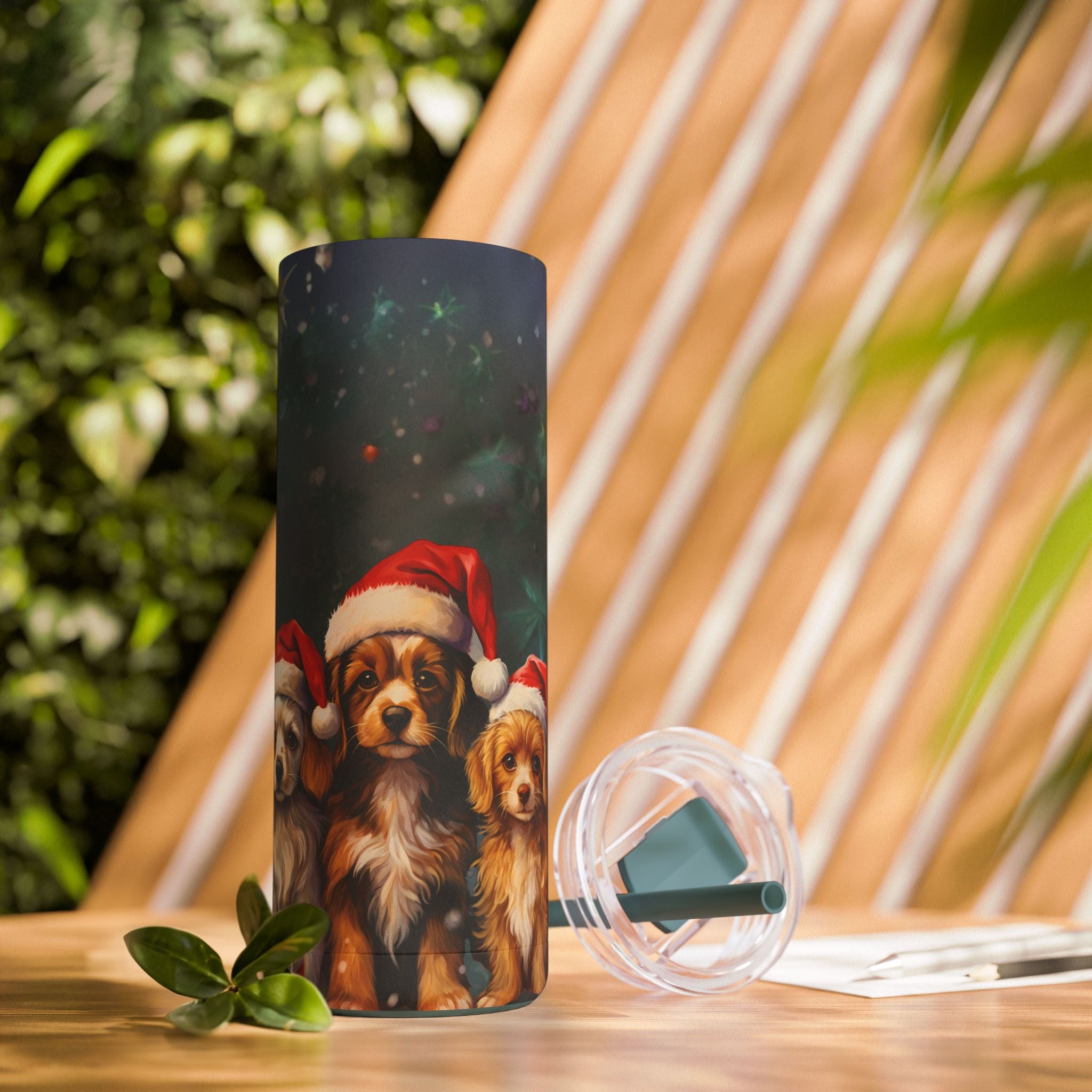 EvergreenSip: Stylish Tumblers for Winter Bliss