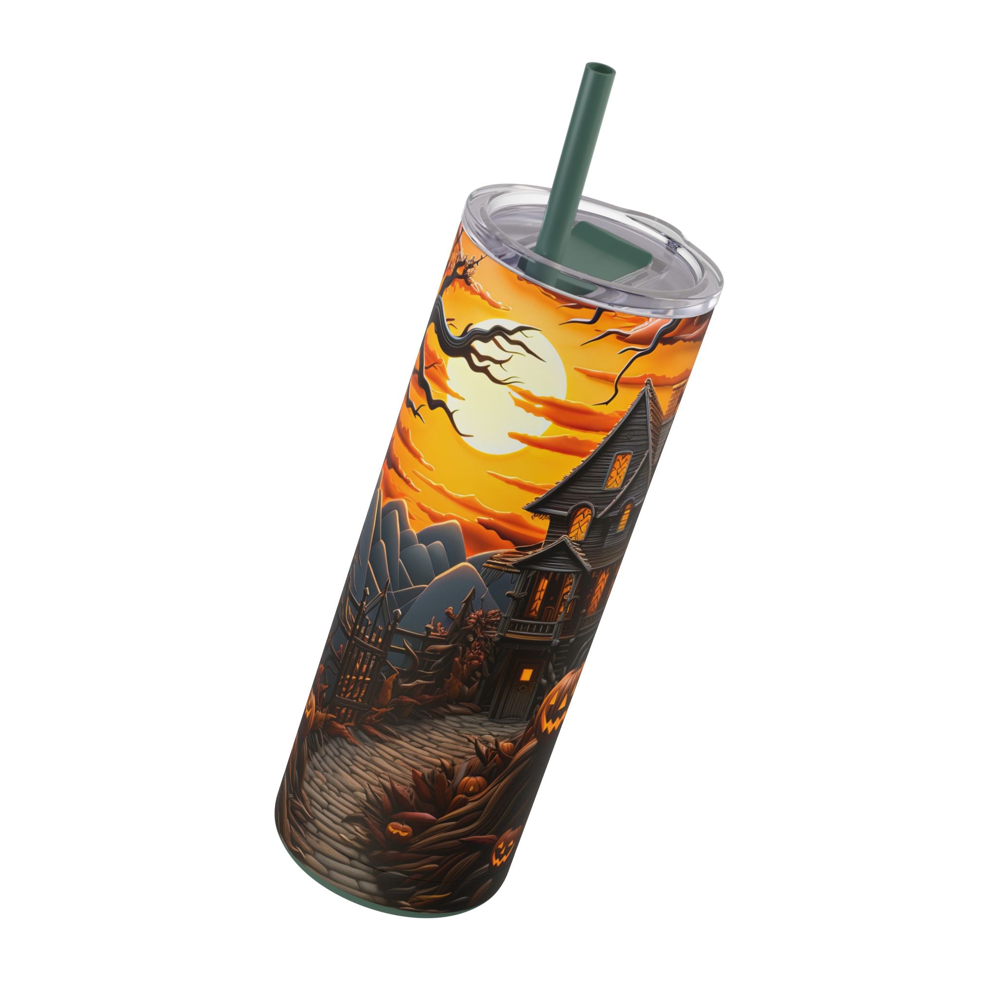 Pumpkin-Perfect Matte Tumbler for All