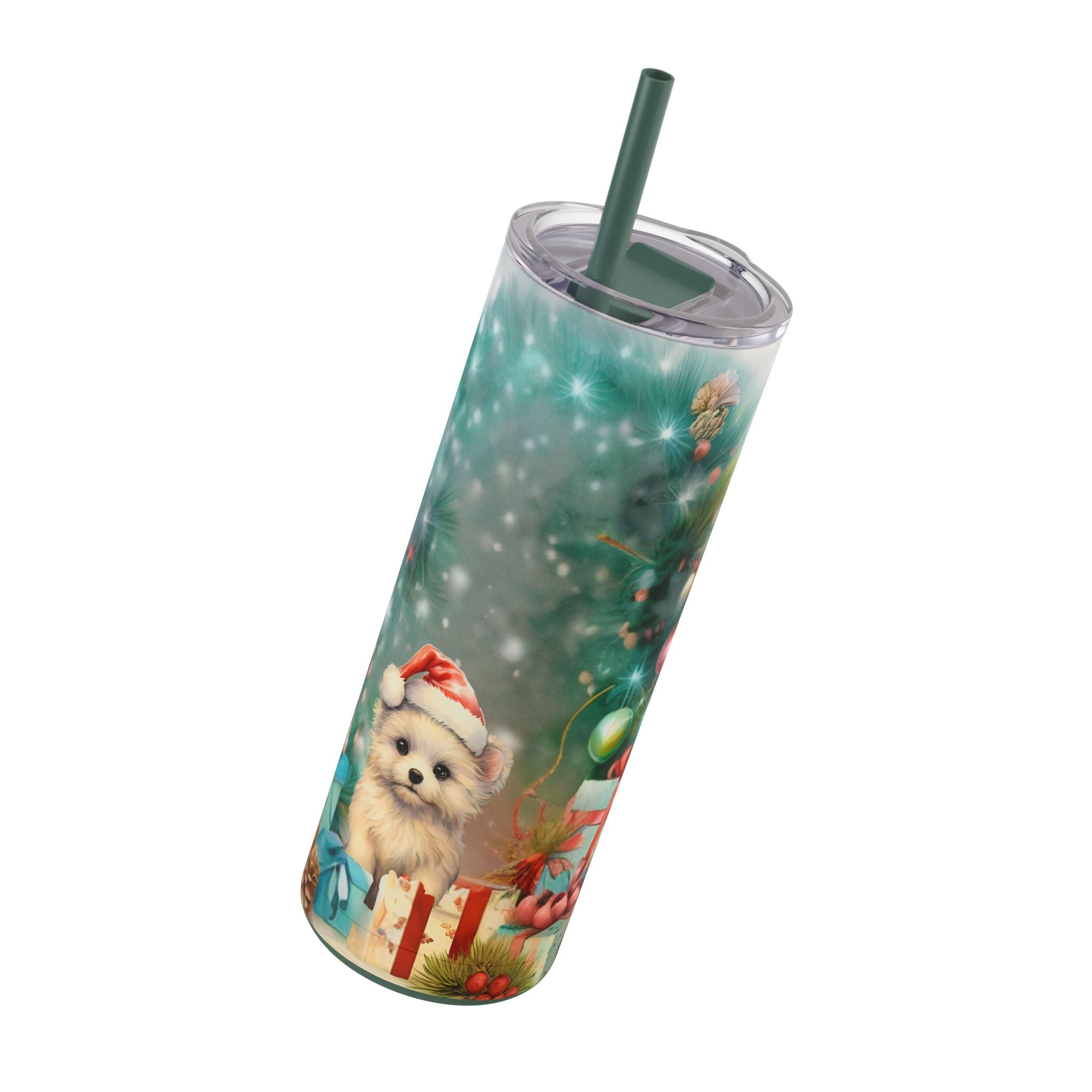 FestiveFrost: Sleek Tumblers for Seasonal Sips