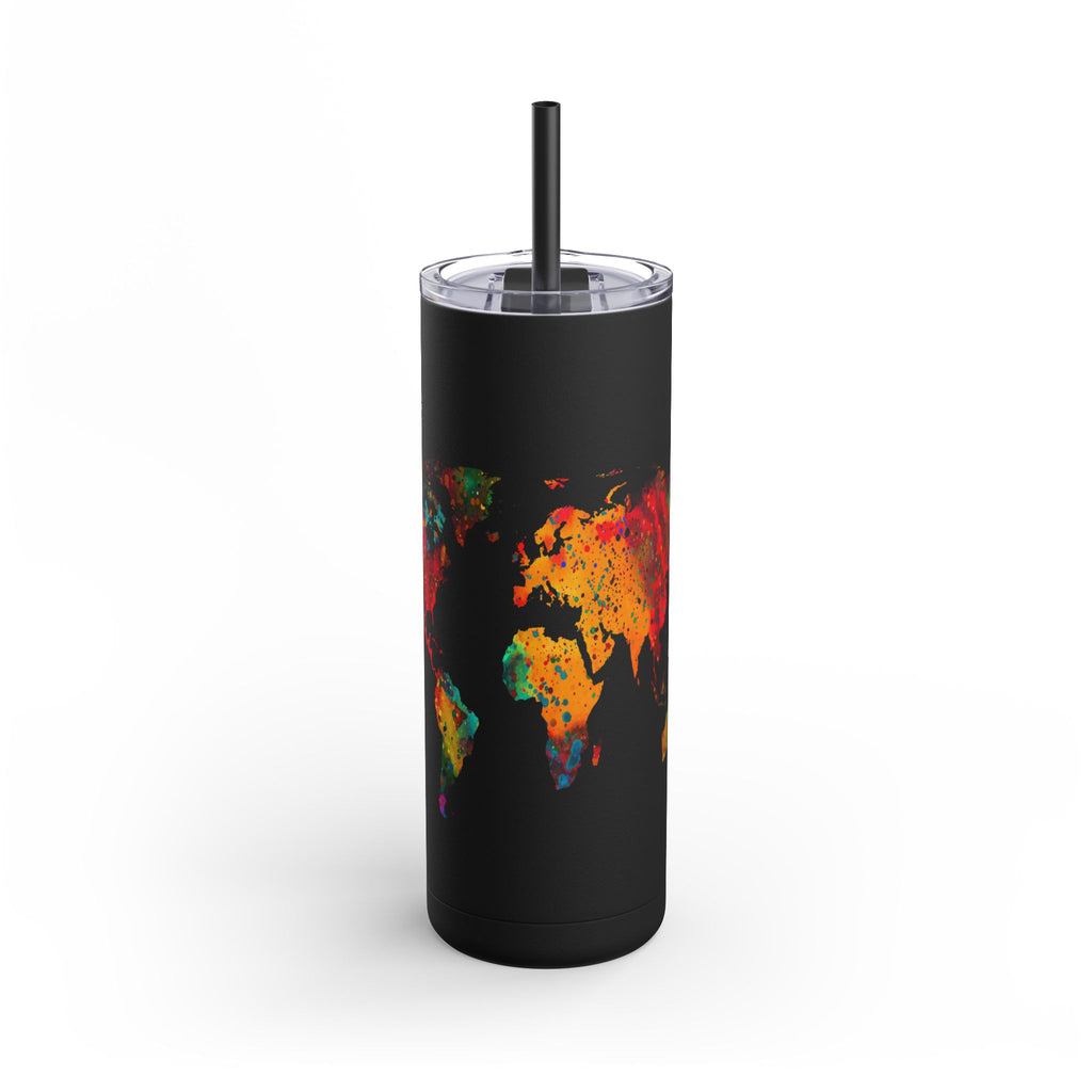 Travel-Ready Matte Tumbler: Sleek & Practical