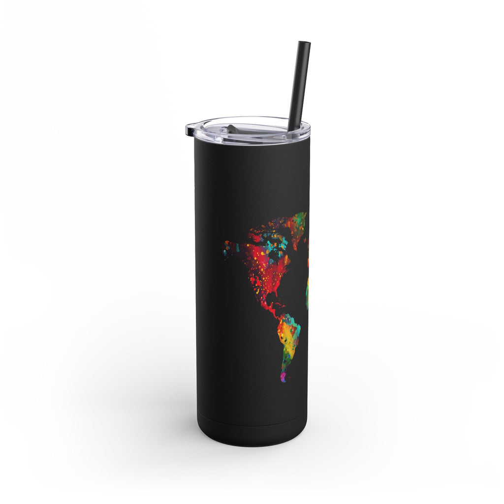 Travel-Ready Matte Tumbler: Sleek & Practical