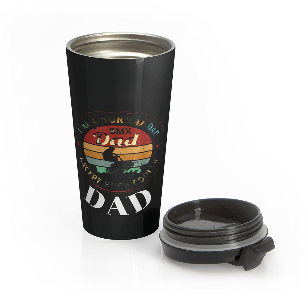 Dad's Daily Brew: 15oz Travel Mug for Busy Lives