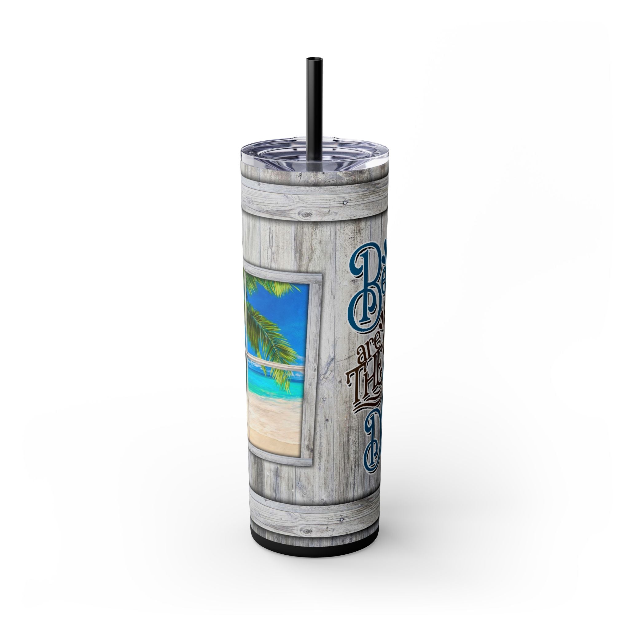 Beach Vibes Tumbler: Sip in Style!