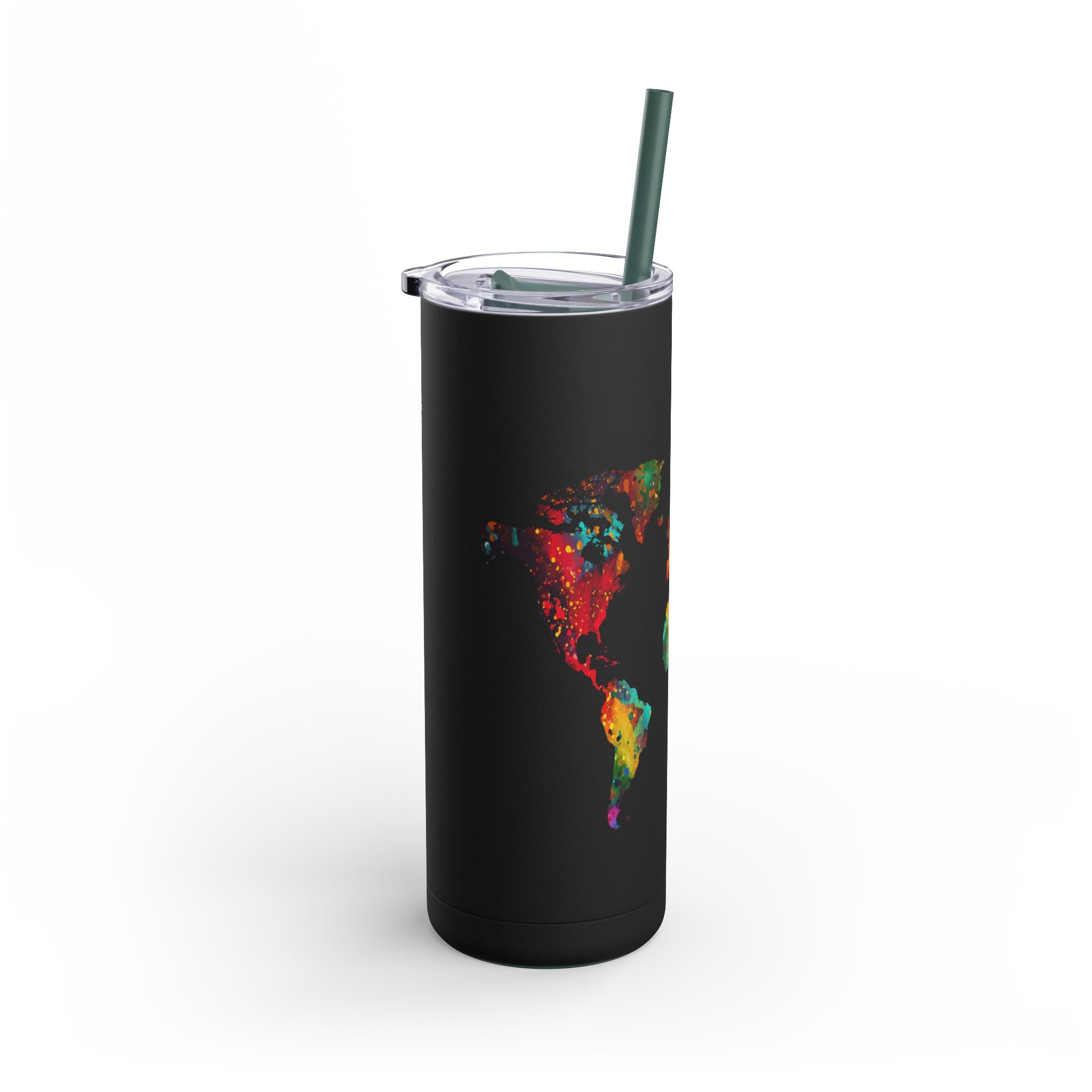 Travel-Ready Matte Tumbler: Sleek & Practical