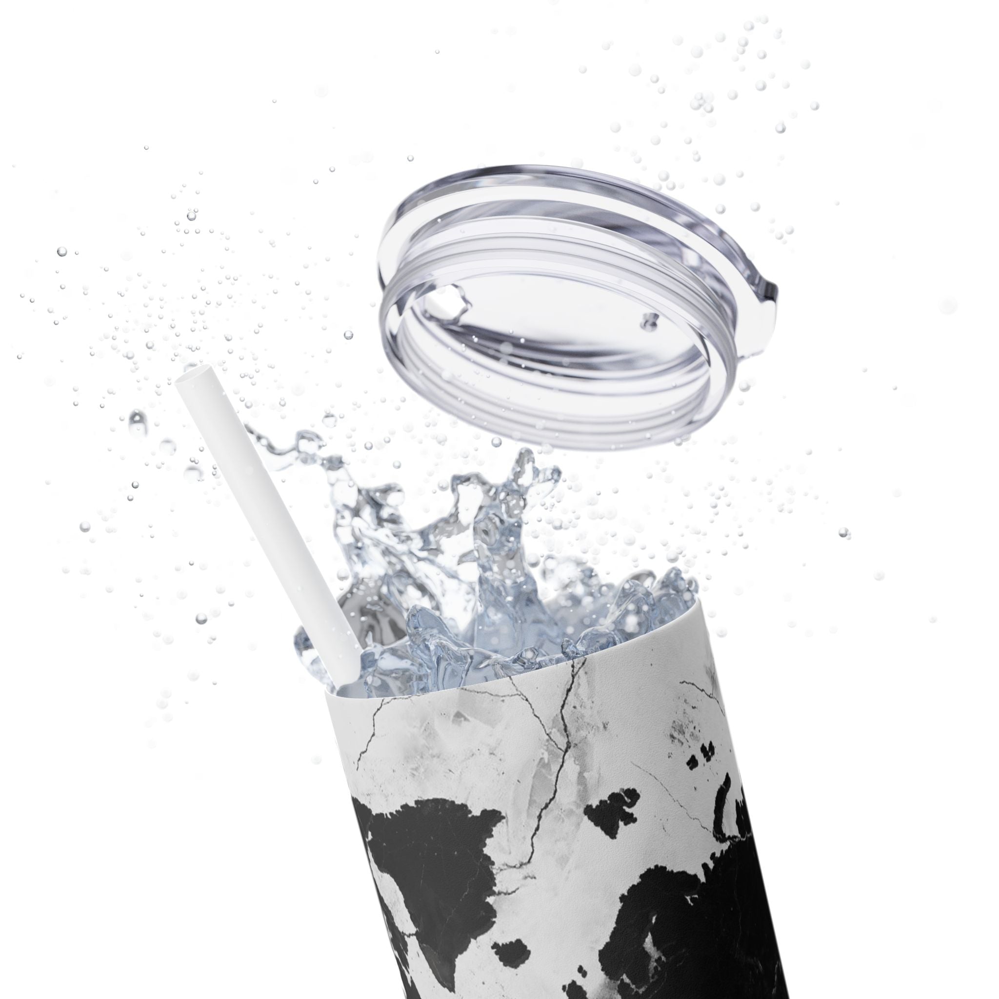 Elegant Marble 20oz Slim Tumbler