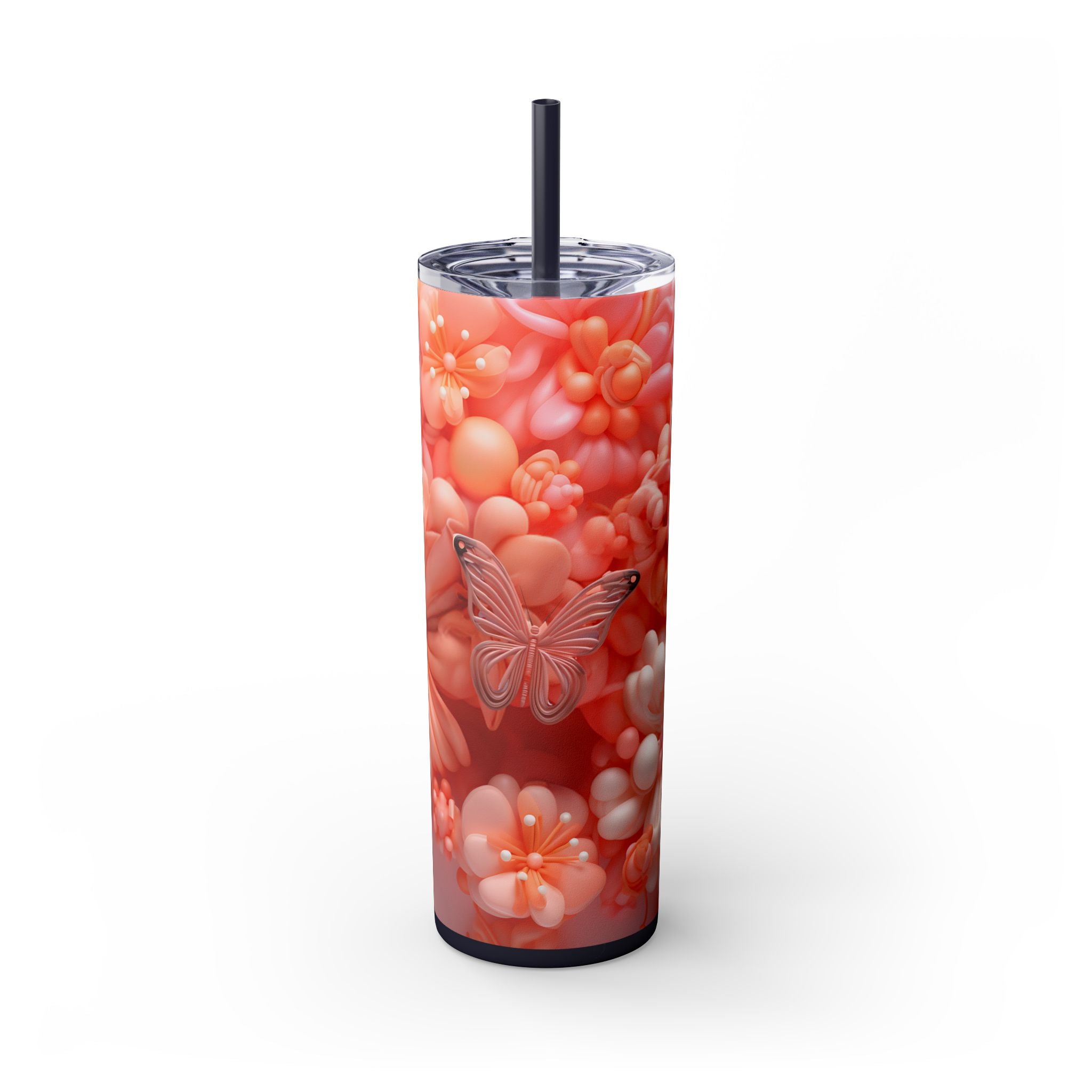 Fluttering Fun: Butterfly Tumbler