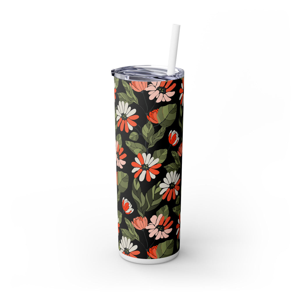 Skinny Tumbler with Straw, 20oz