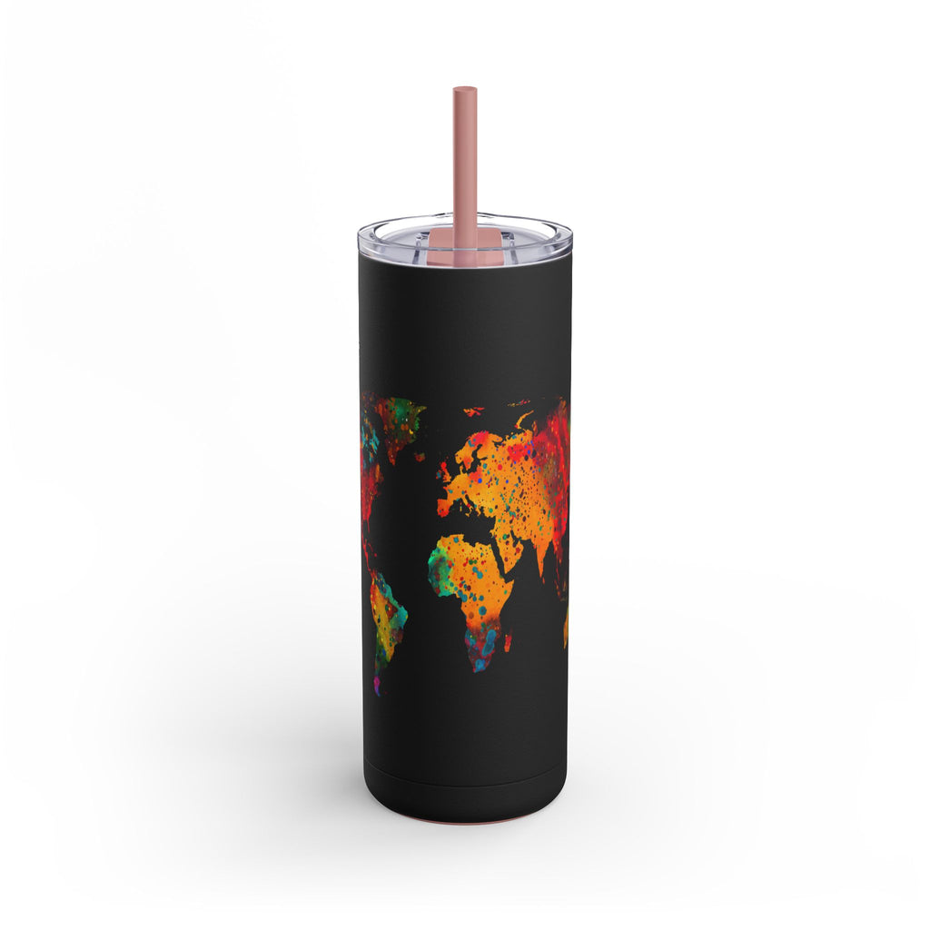 Travel-Ready Matte Tumbler: Sleek & Practical
