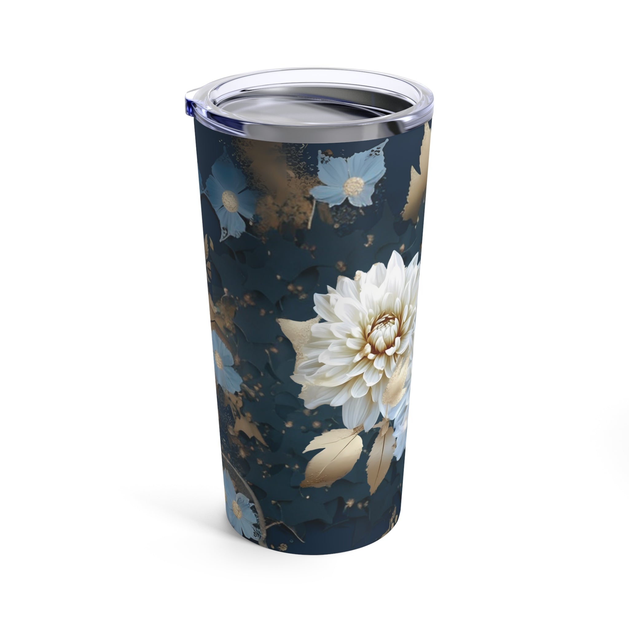 Blooming Beauty: 20oz Floral Tumbler