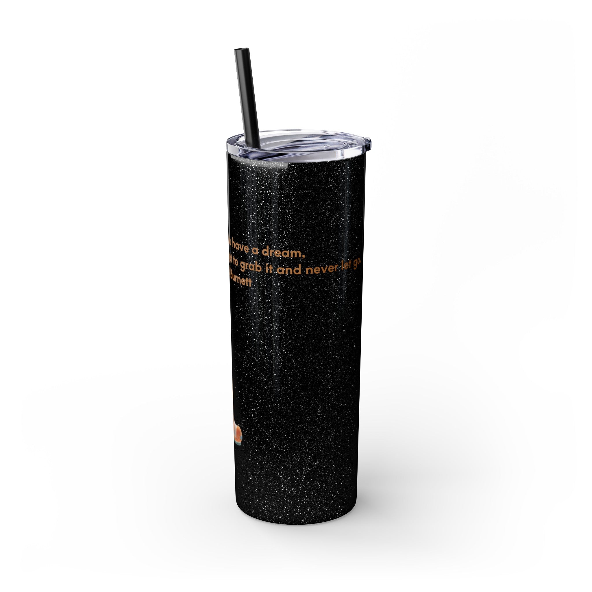 Skinny Tumbler with Straw, 20oz -Astronut