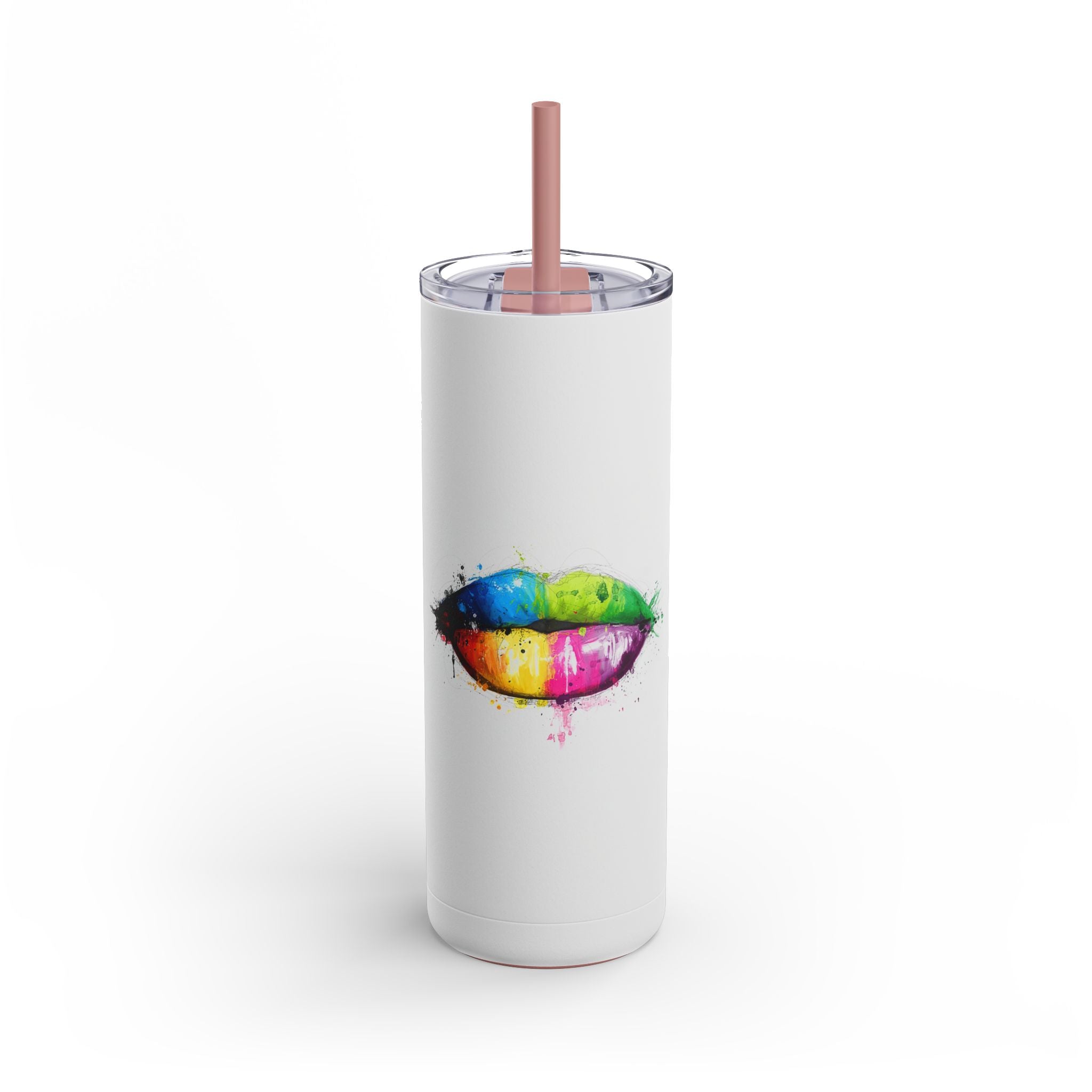 Lively Lips Pop Culture: 20oz Skinny Tumbler