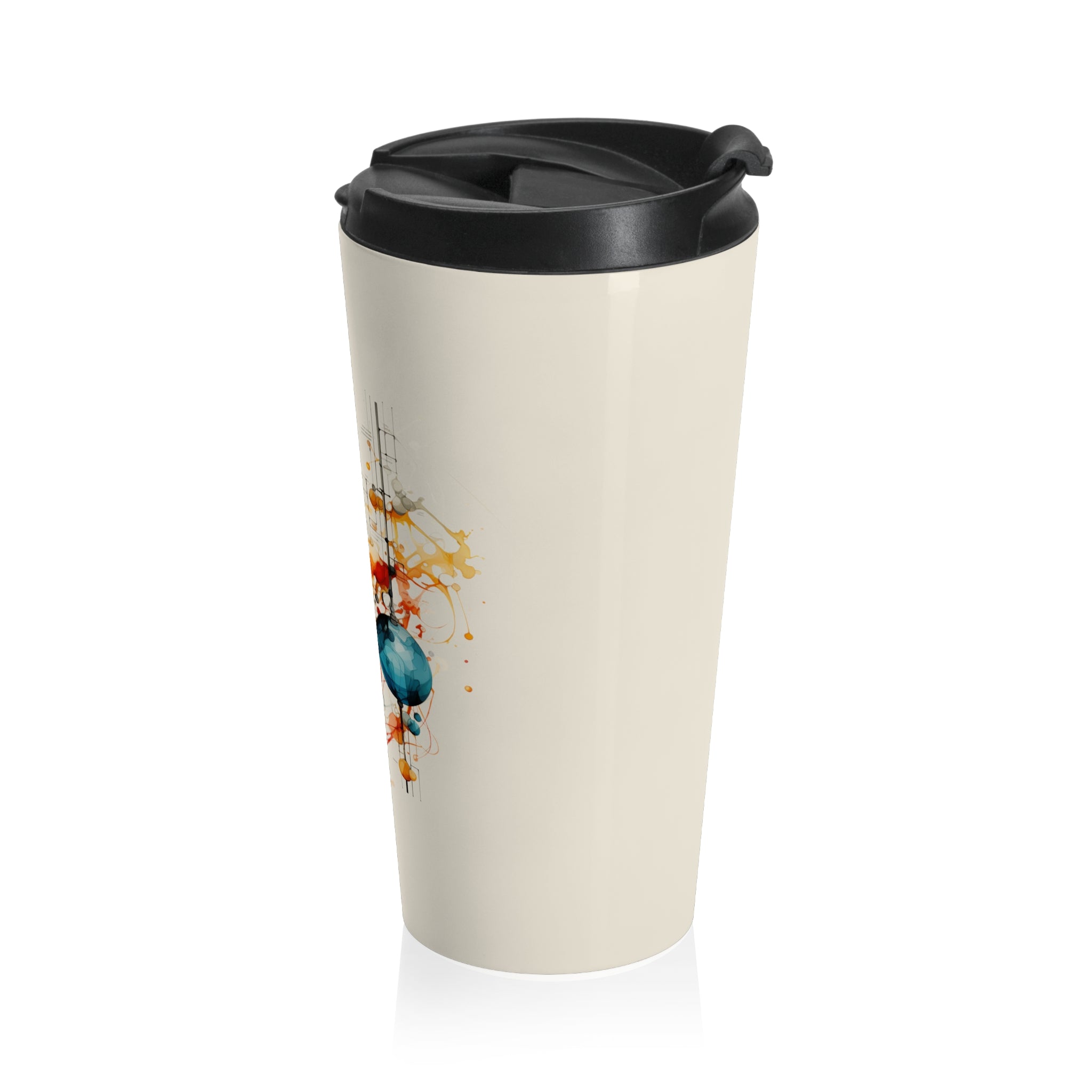 Art-Tech Fusion: 15oz Travel Mug