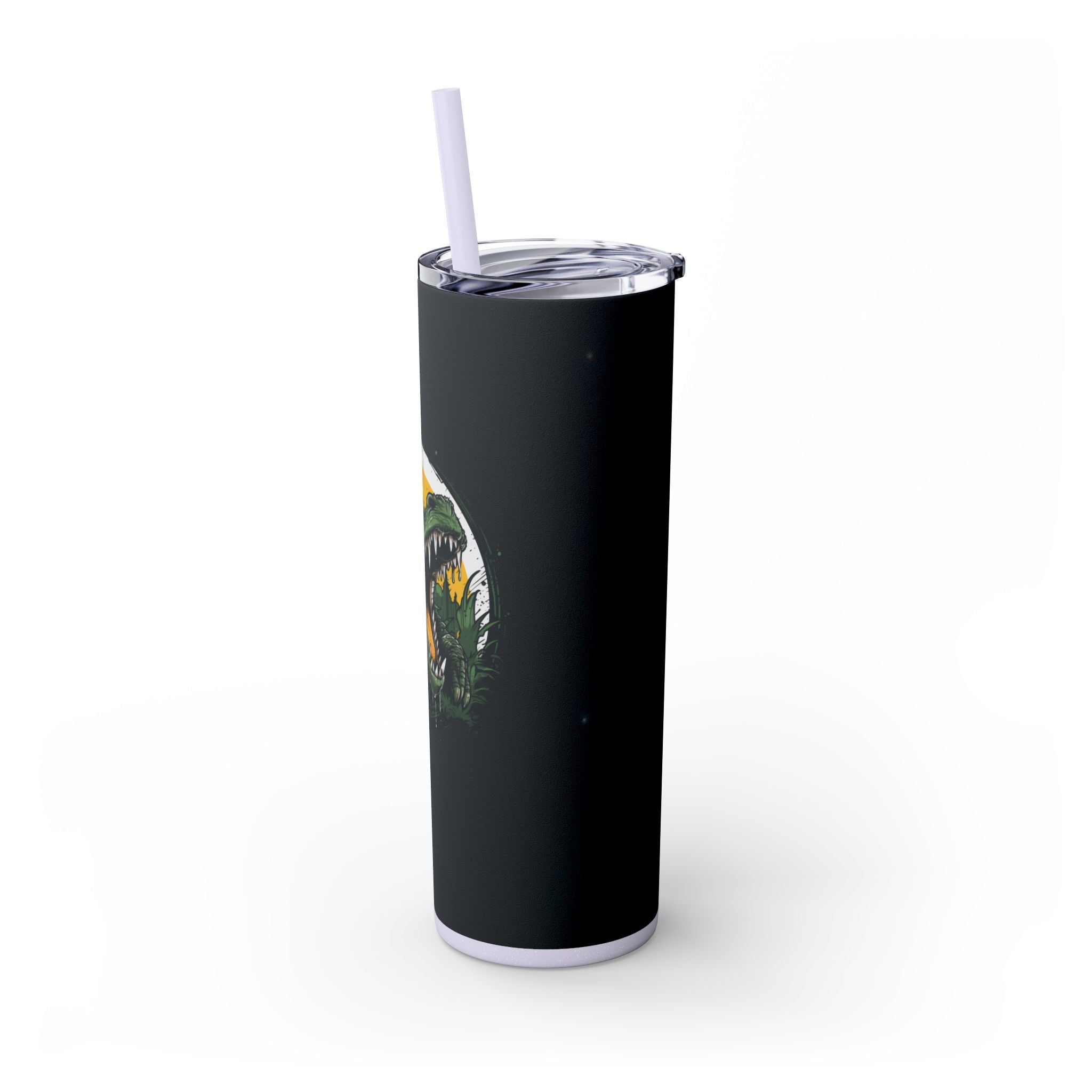20oz Skinny Tumbler: Crocodile Print for Every Sip