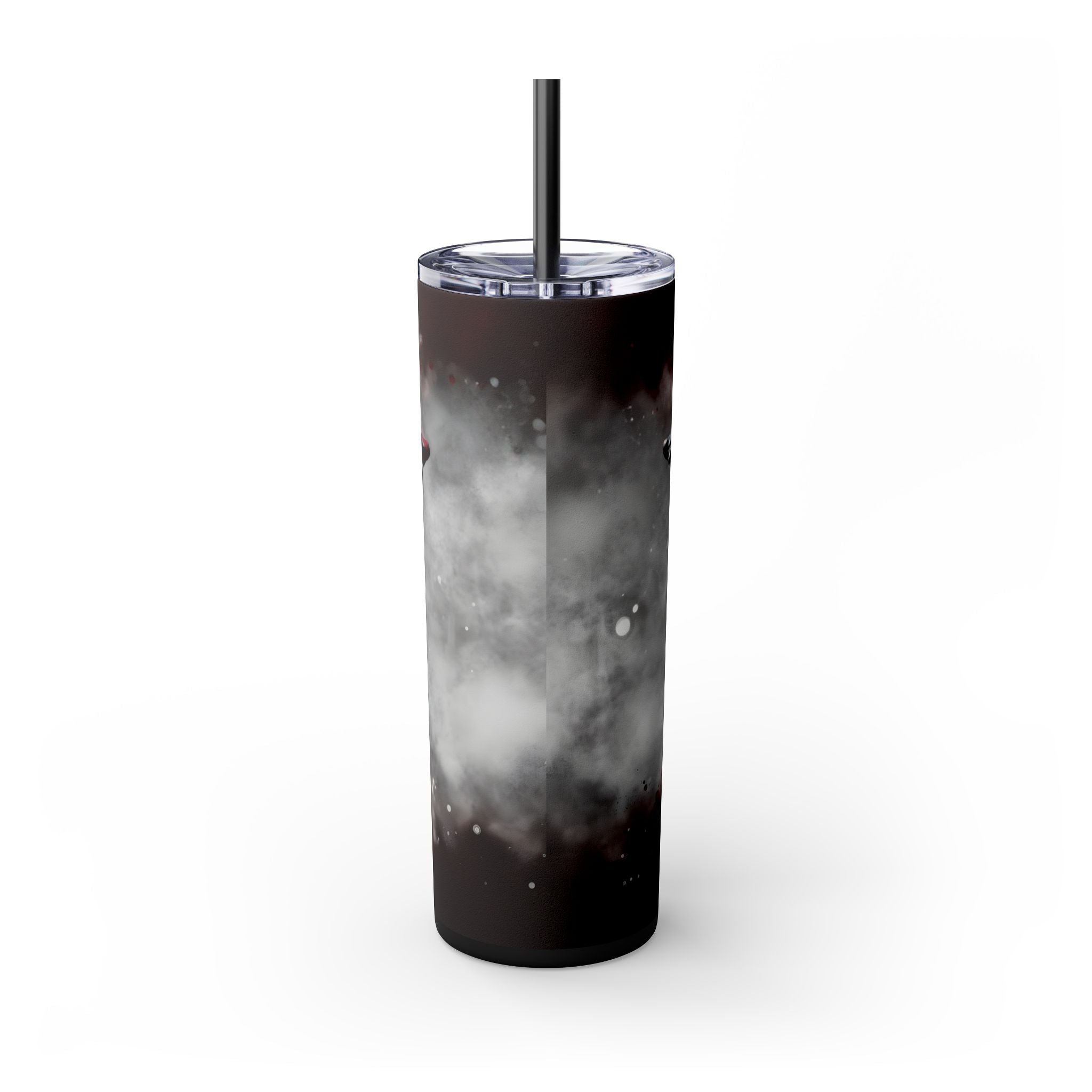 20oz Skinny Tumbler: Elegant Butterfly Design