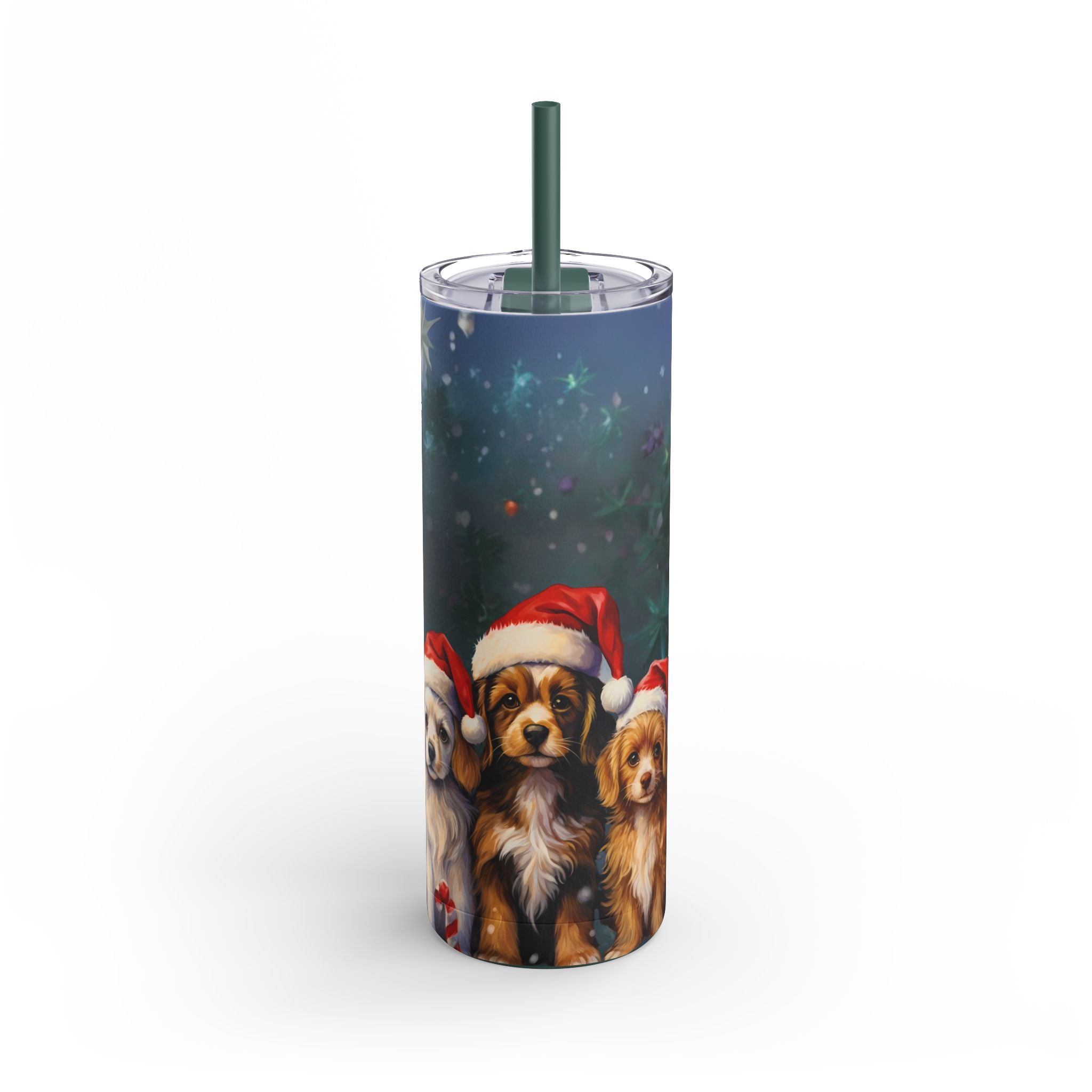 EvergreenSip: Stylish Tumblers for Winter Bliss