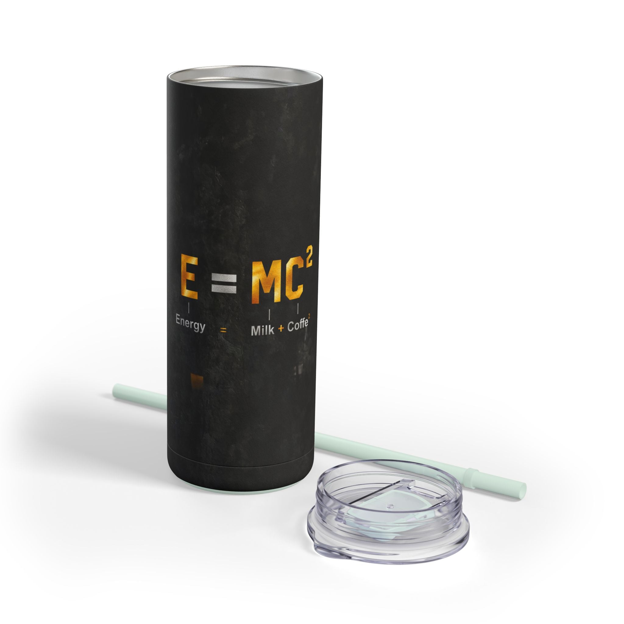 E=mc² Cool: 20oz Skinny Tumbler