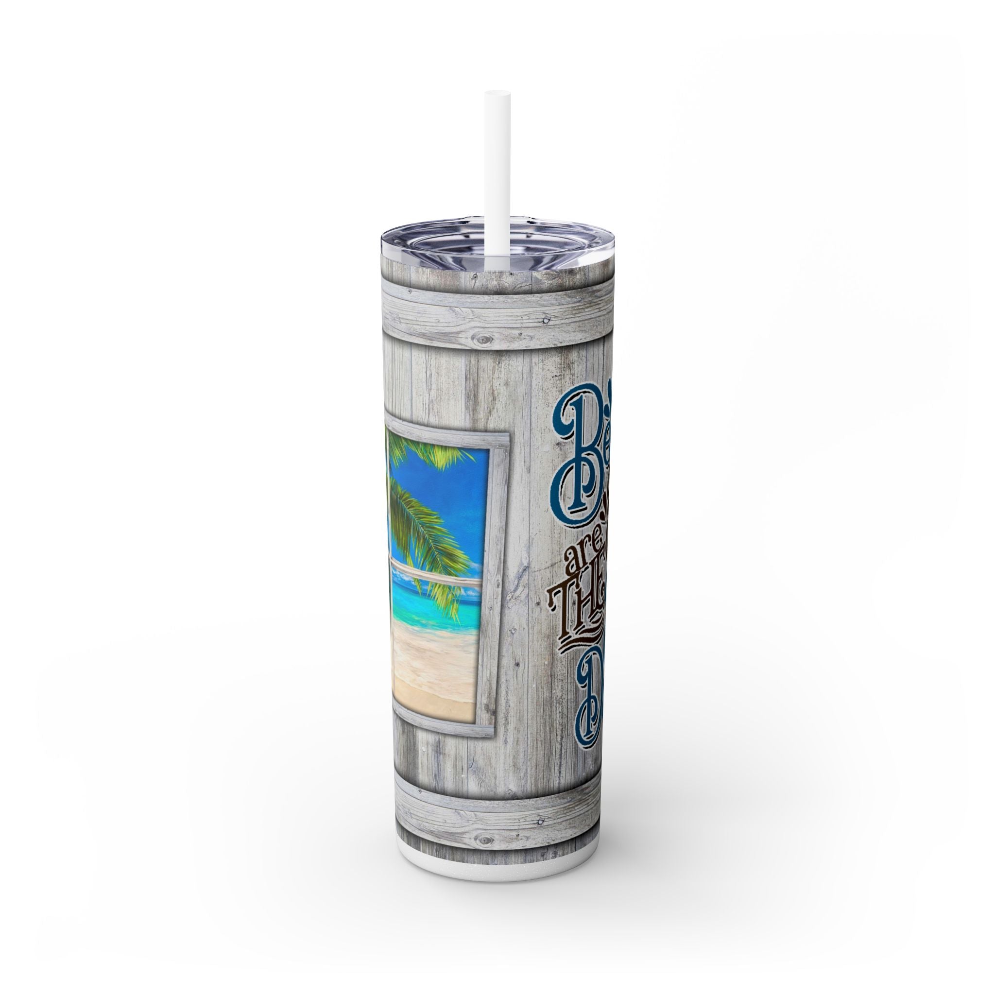 Beach Vibes Tumbler: Sip in Style!