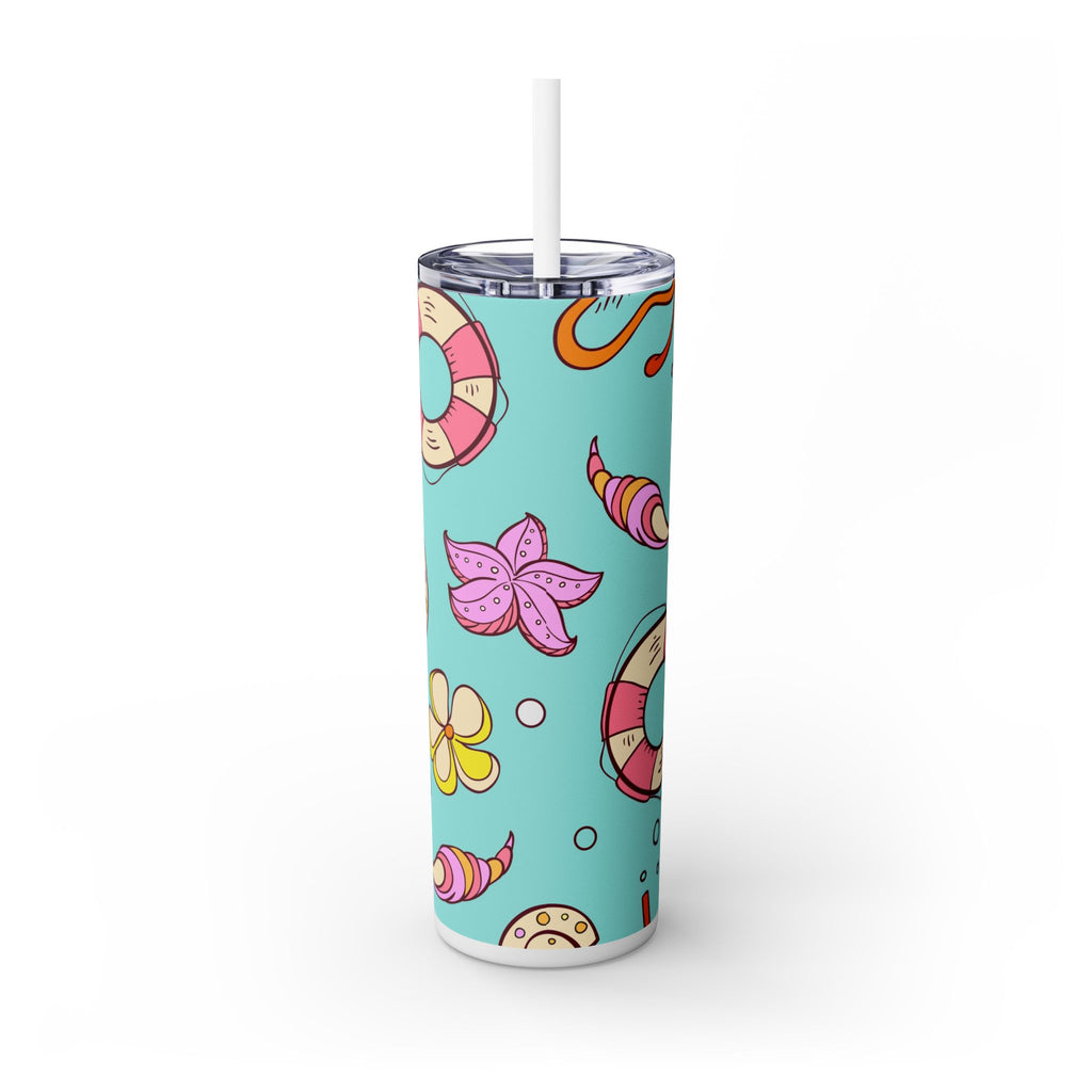 Skinny Tumbler with Straw, 20oz