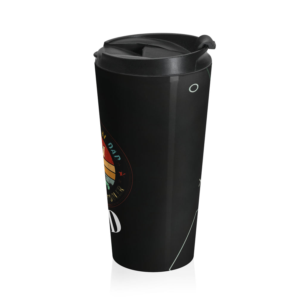 Dad's Daily Brew: 15oz Travel Mug for Busy Lives