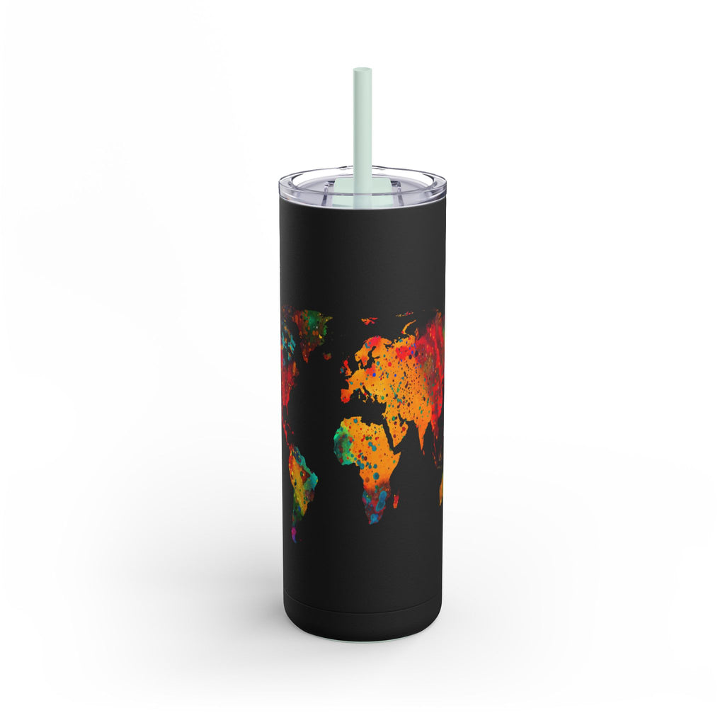 Travel-Ready Matte Tumbler: Sleek & Practical