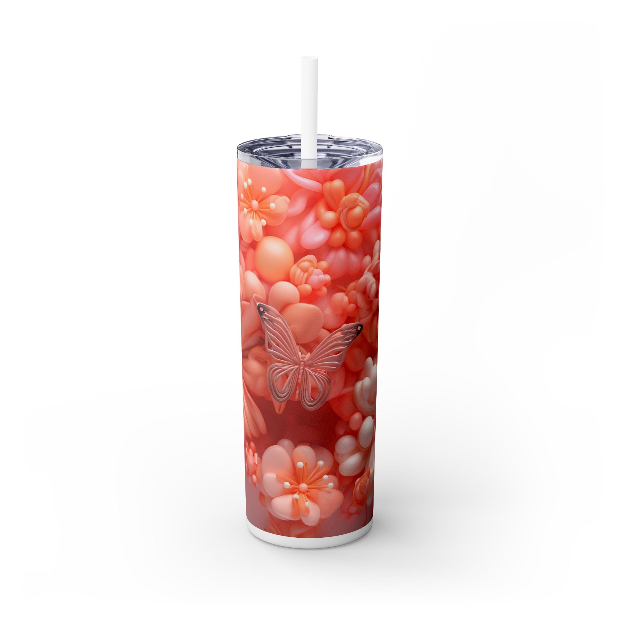 Fluttering Fun: Butterfly Tumbler
