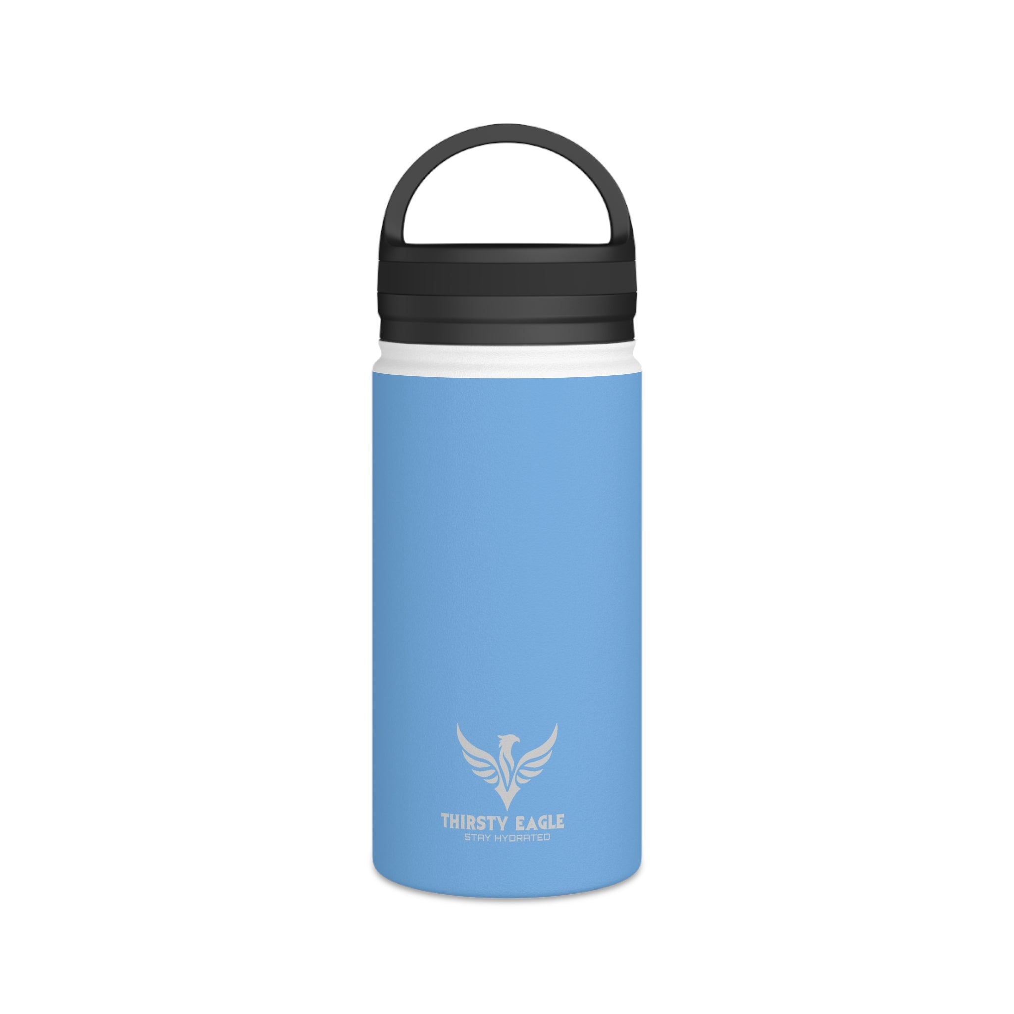 Stainless Steel Water Bottle, Handle Lid