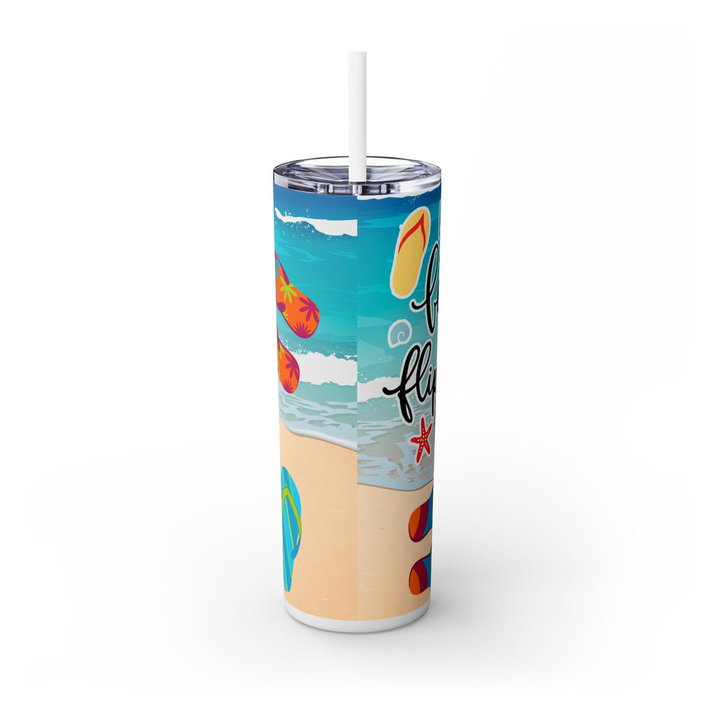 Skinny Tumbler with Straw, 20oz