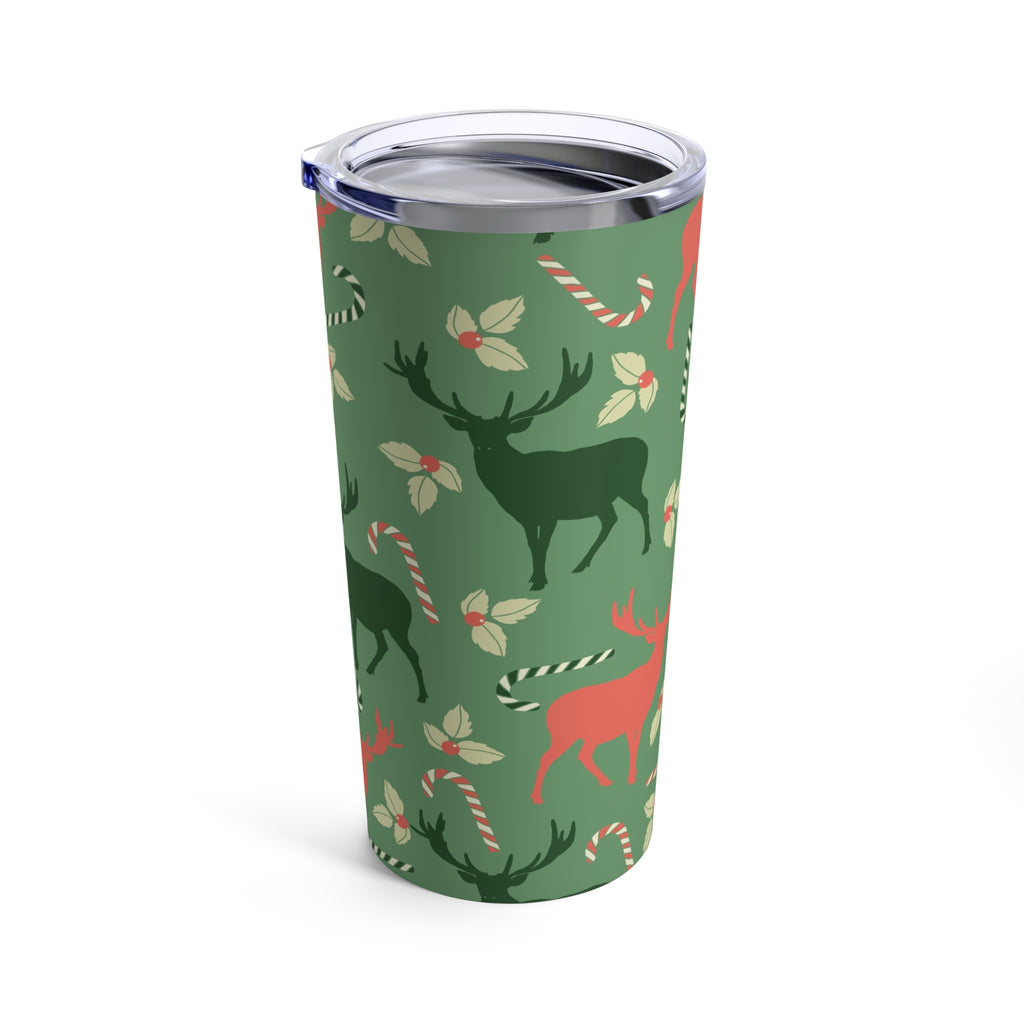 20oz Vibrant Christmas-Themed Tumbler