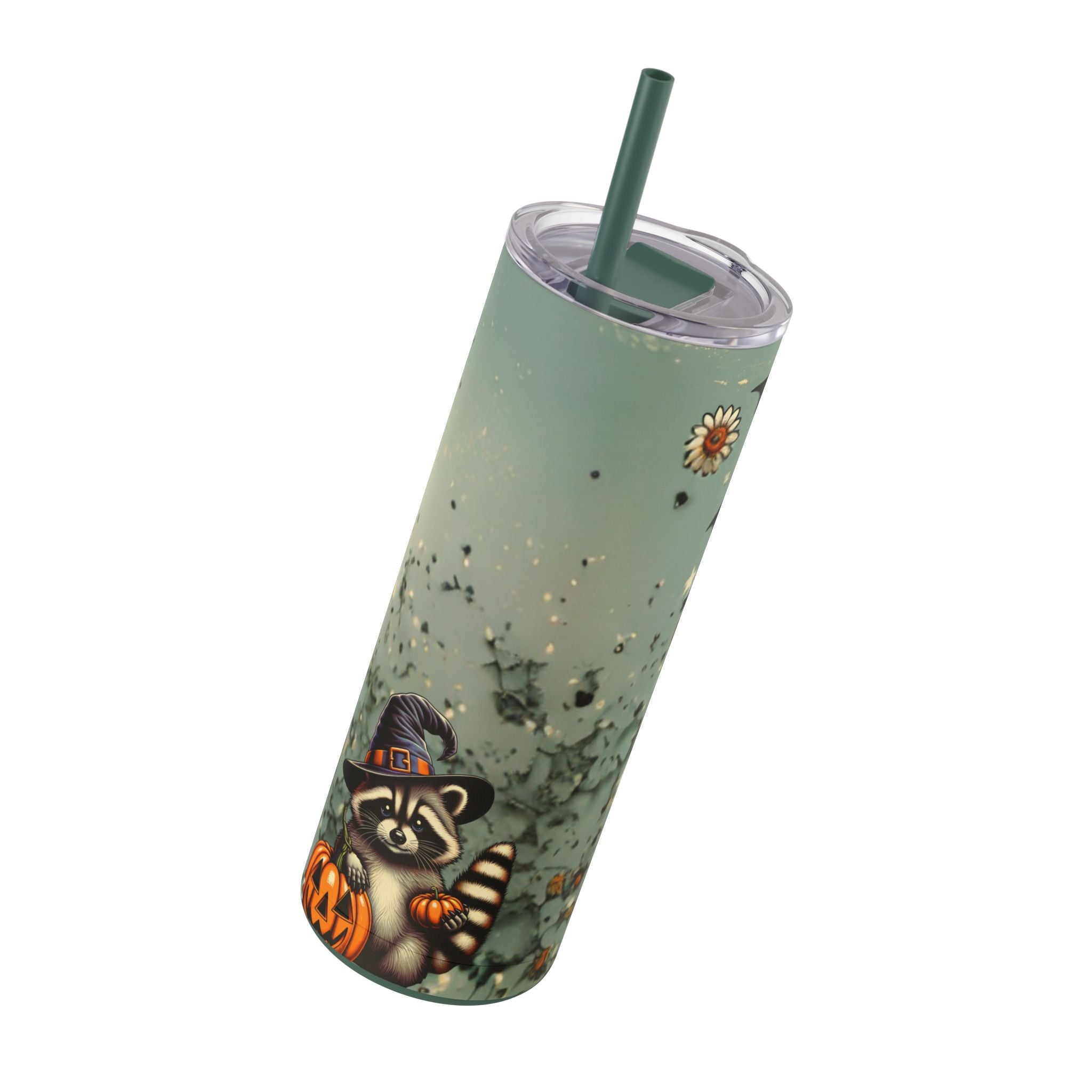 Spooky Slim Tumbler for Halloween Sips