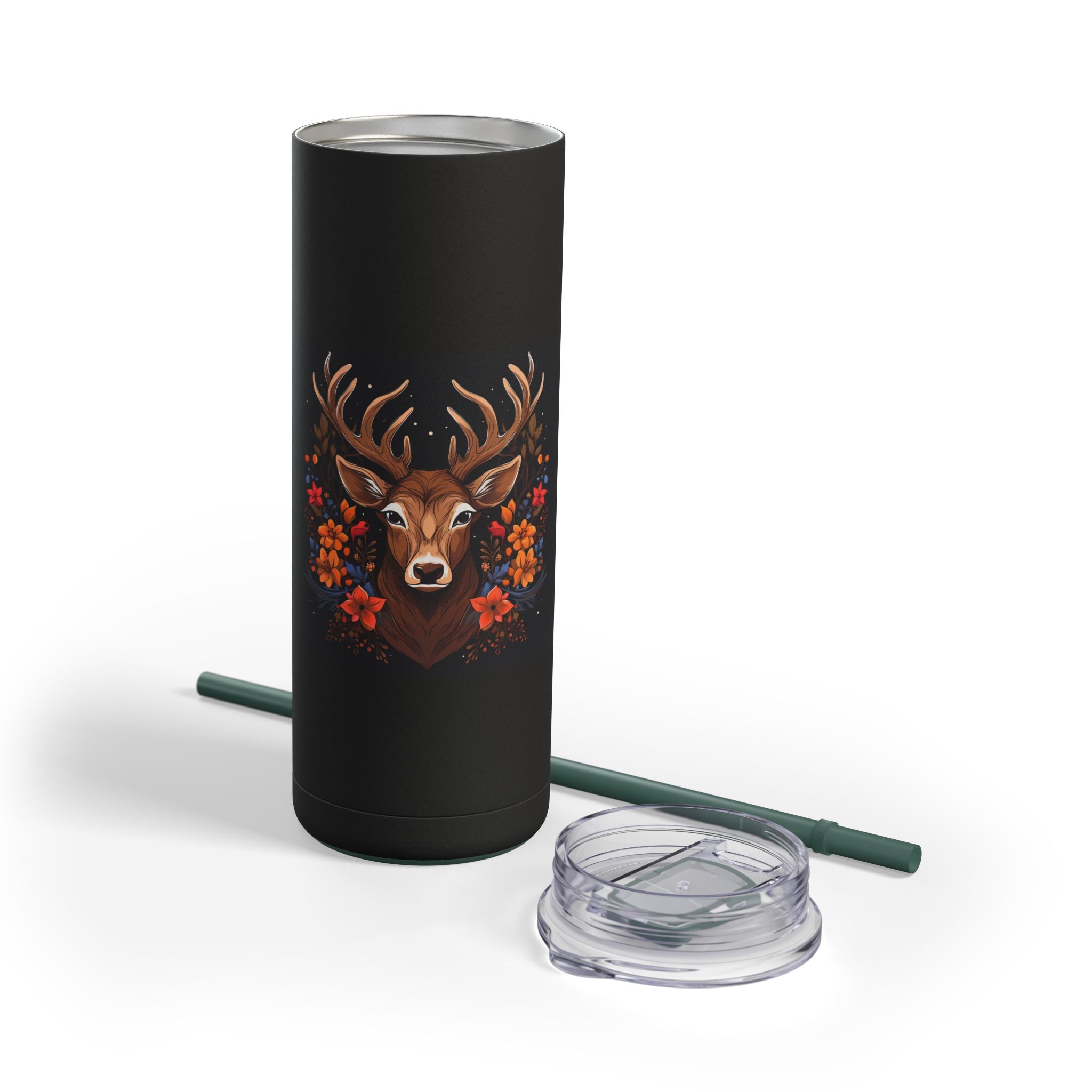 FrostyFestive: Sleek Tumblers for Holiday Joy