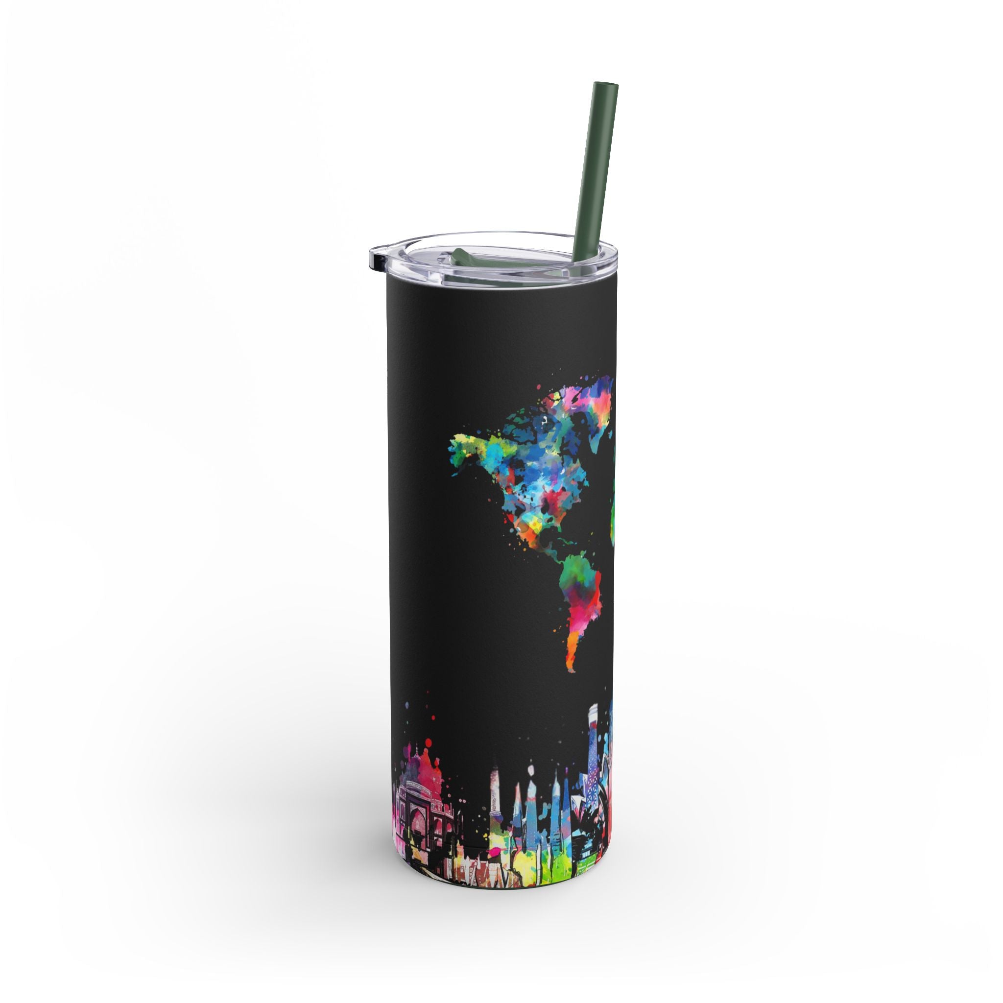 Sleek Slim Tumbler: Travel-Ready Coolness