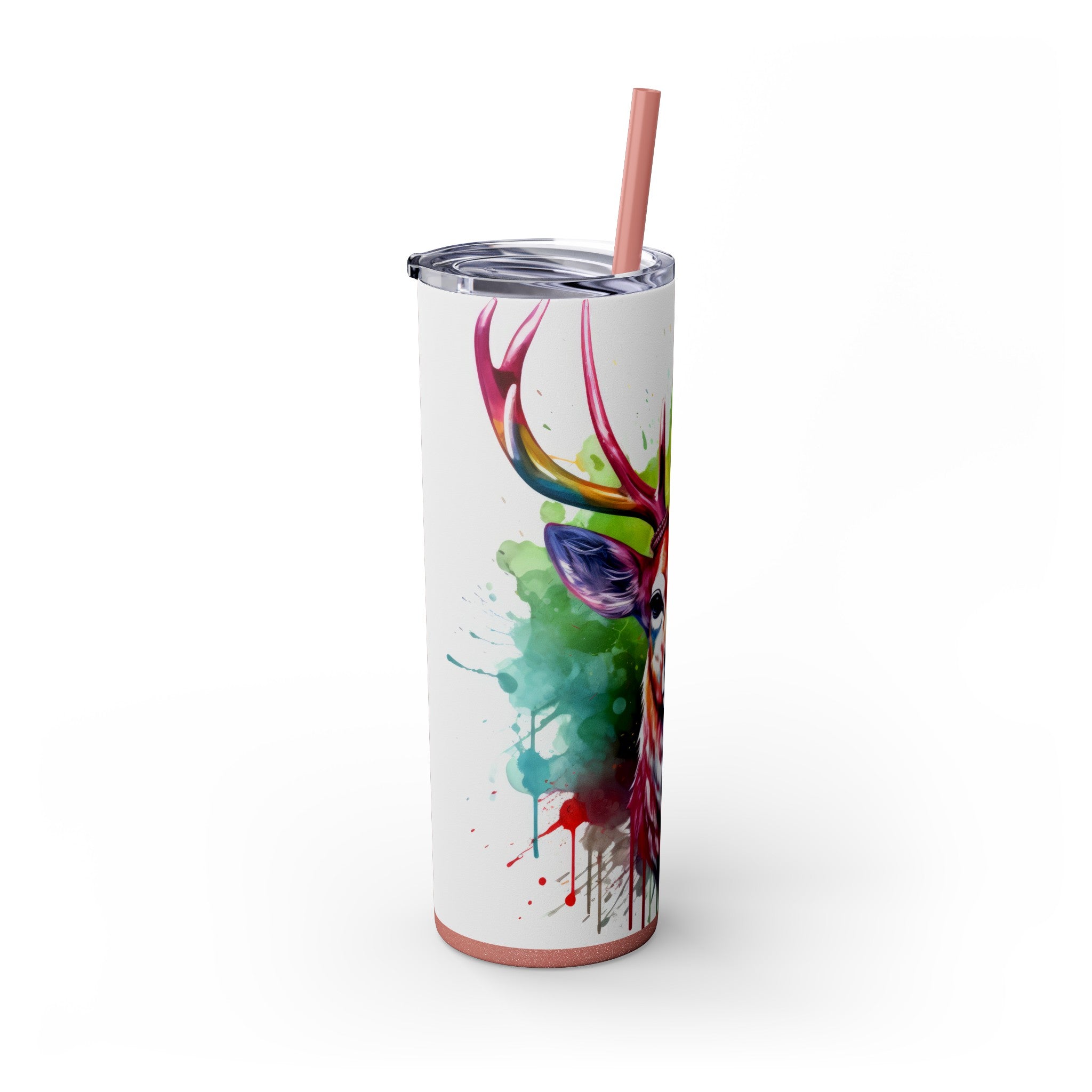 Skinny Tumbler with Straw, 20oz