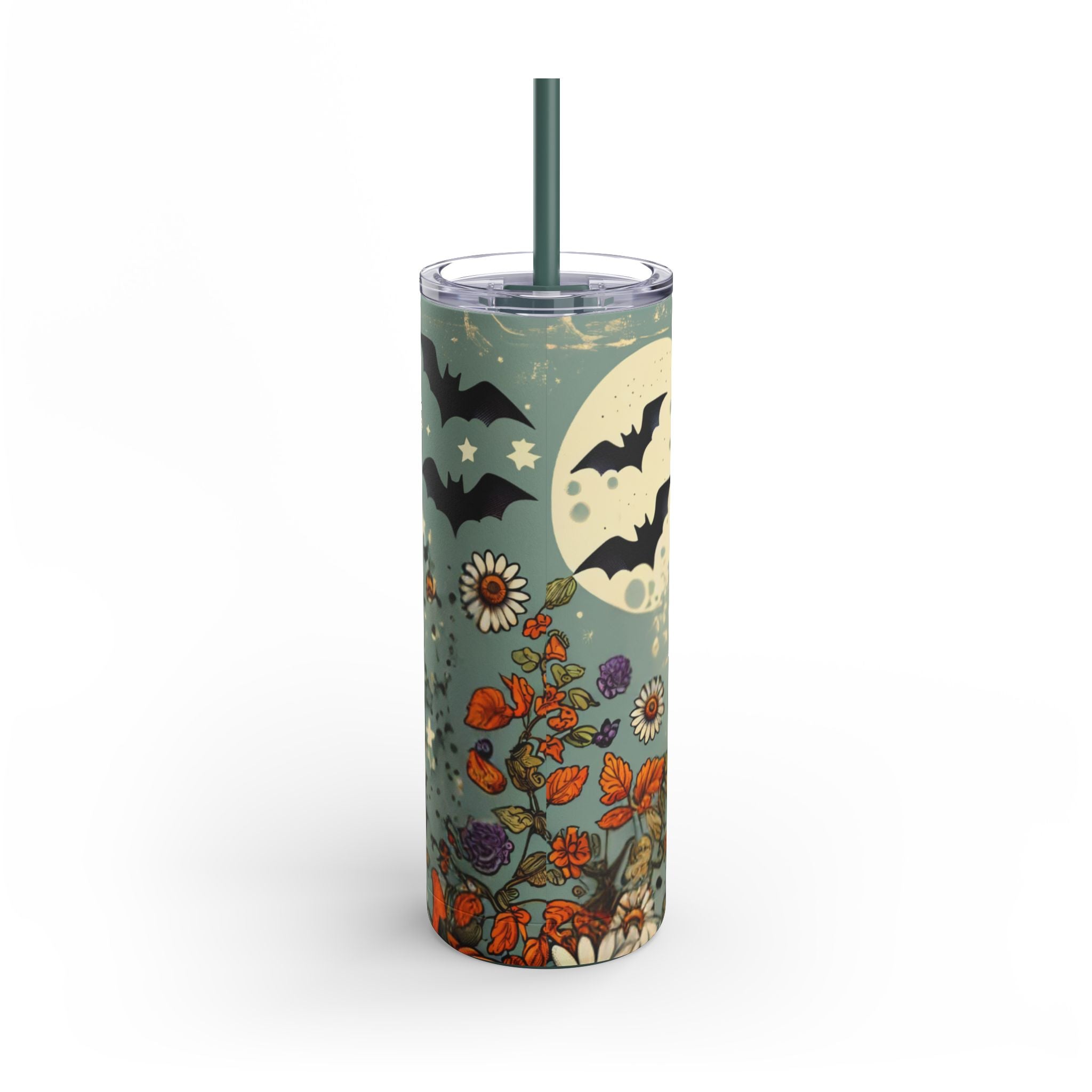 Spooky Slim Tumbler for Halloween Sips