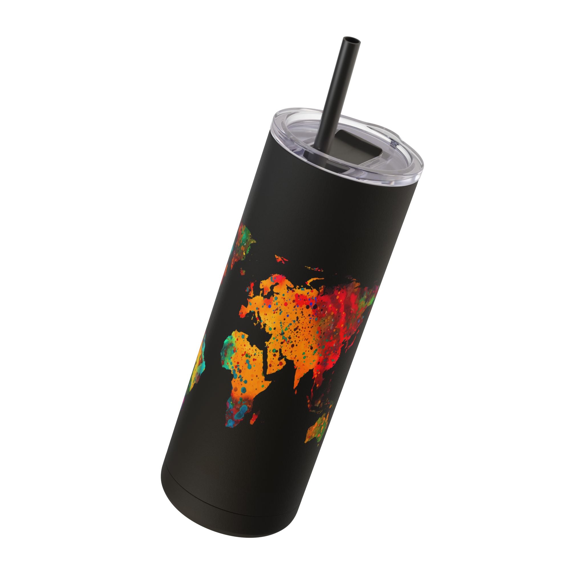 Travel-Ready Matte Tumbler: Sleek & Practical