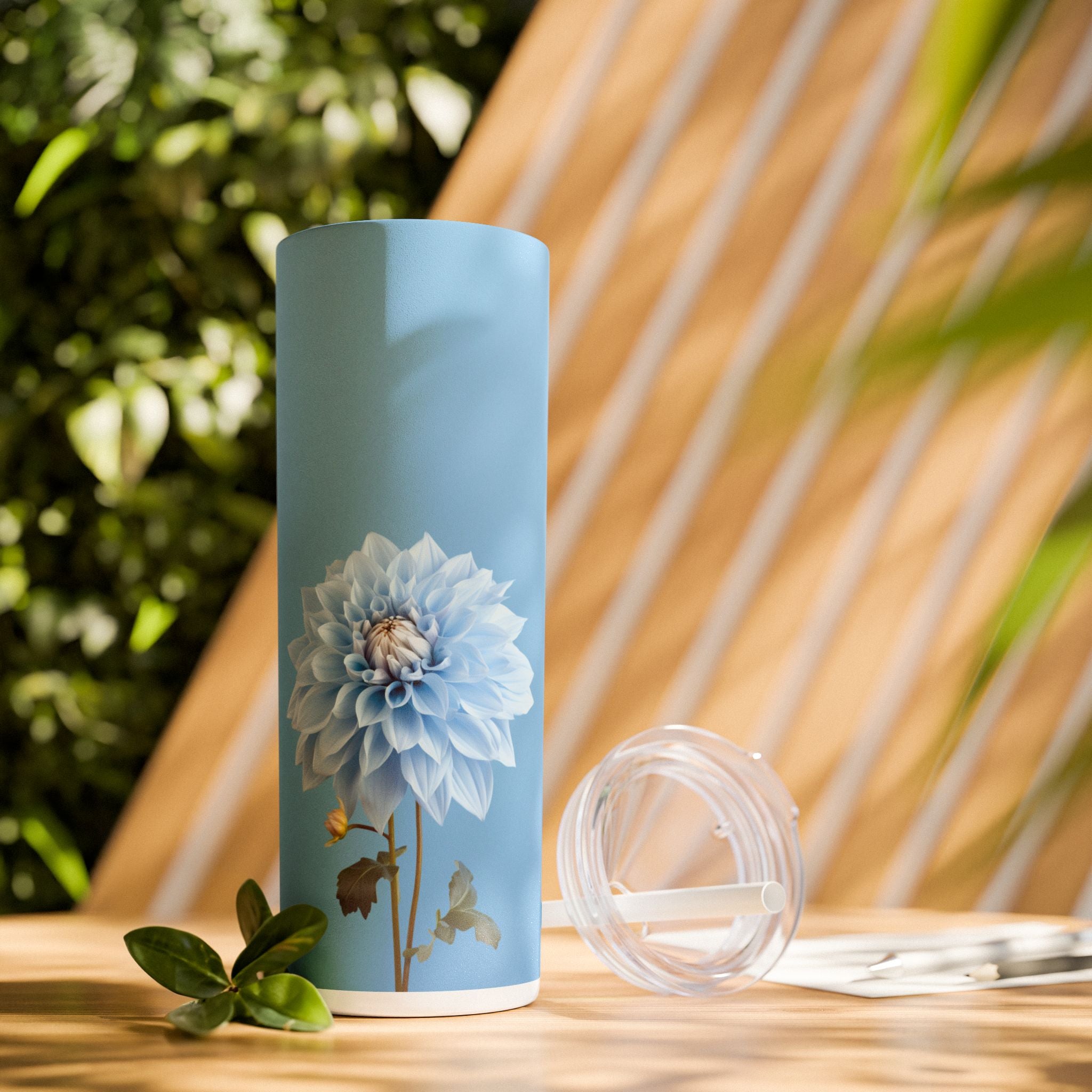 Blooming Blue Bliss: Refresh with Flowers