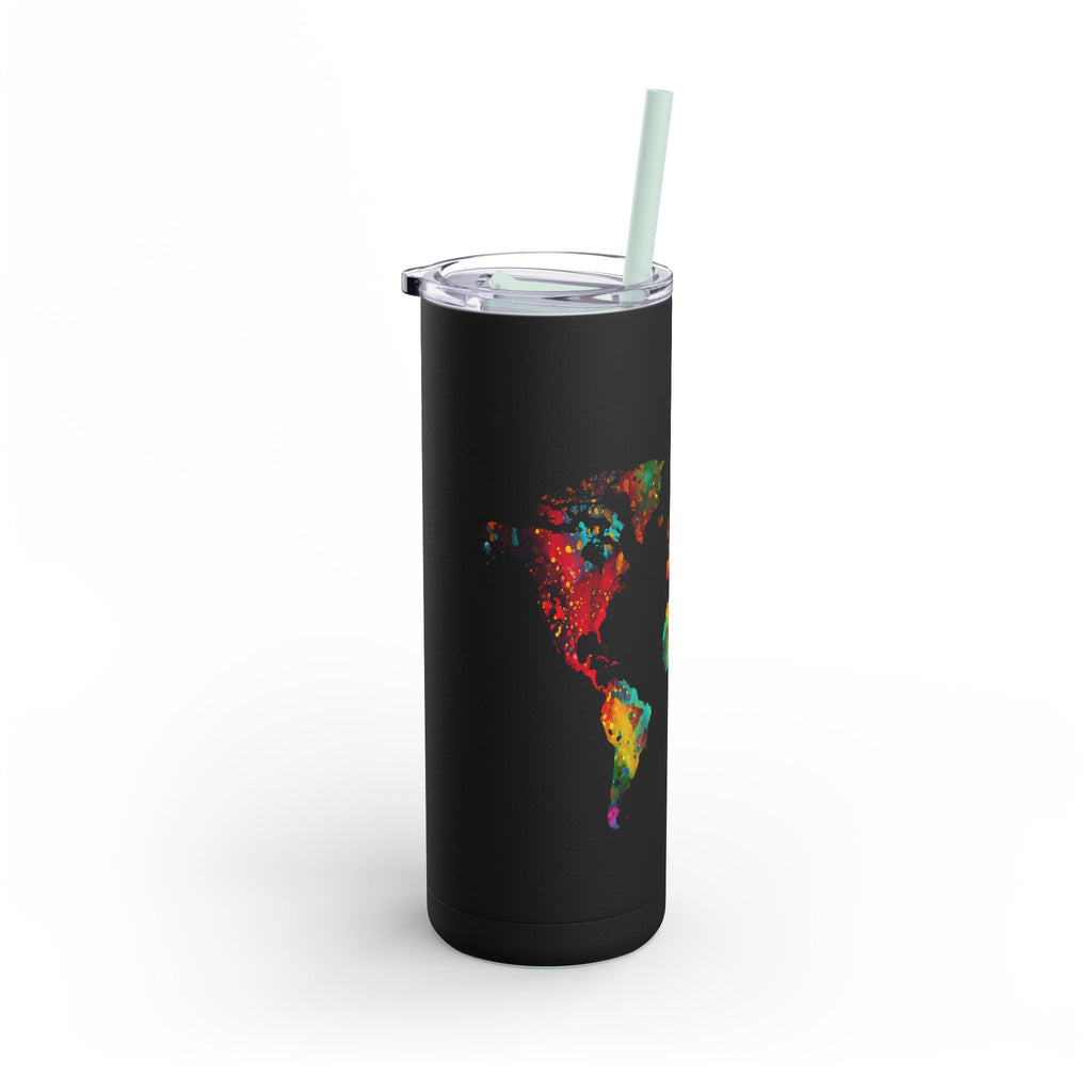 Travel-Ready Matte Tumbler: Sleek & Practical