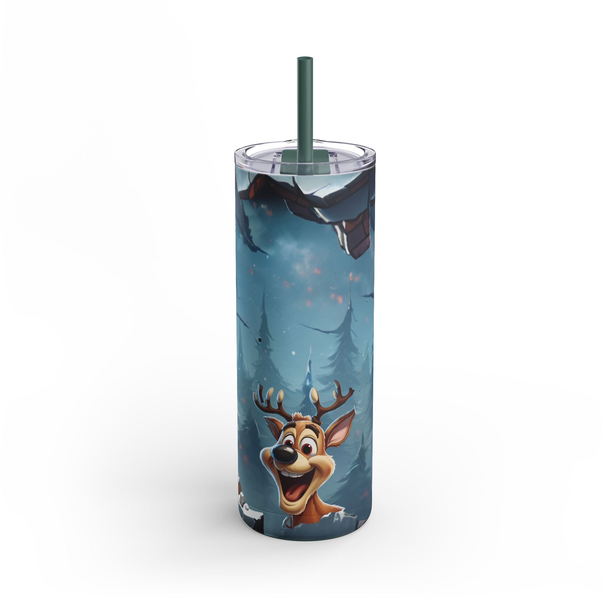 JingleJoy: Sleek Tumblers for Holiday Bliss