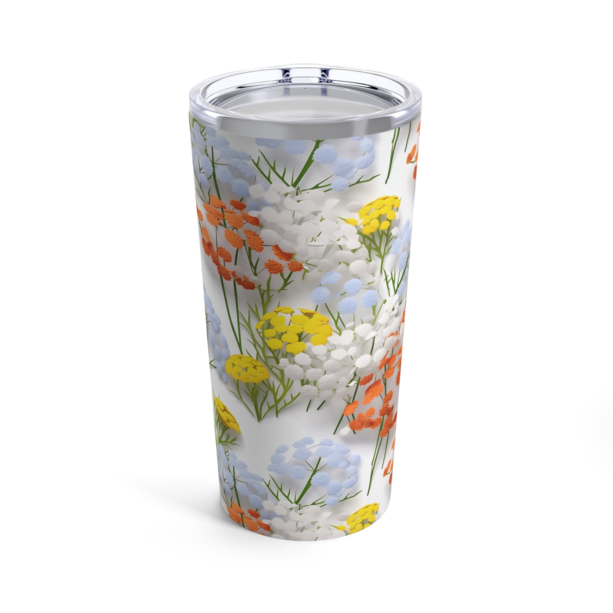 Floral Harmony Tumbler - 20oz