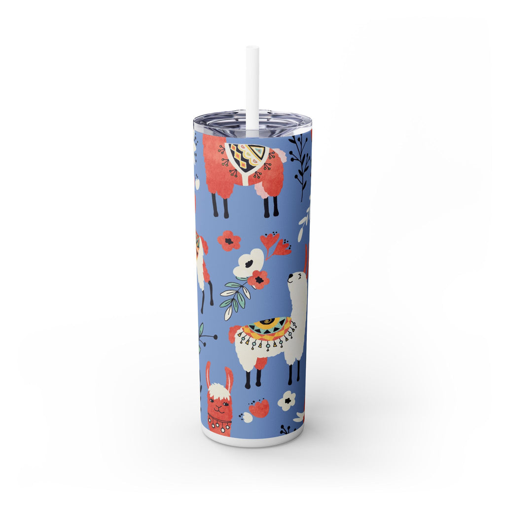 Skinny Tumbler with Straw, 20oz