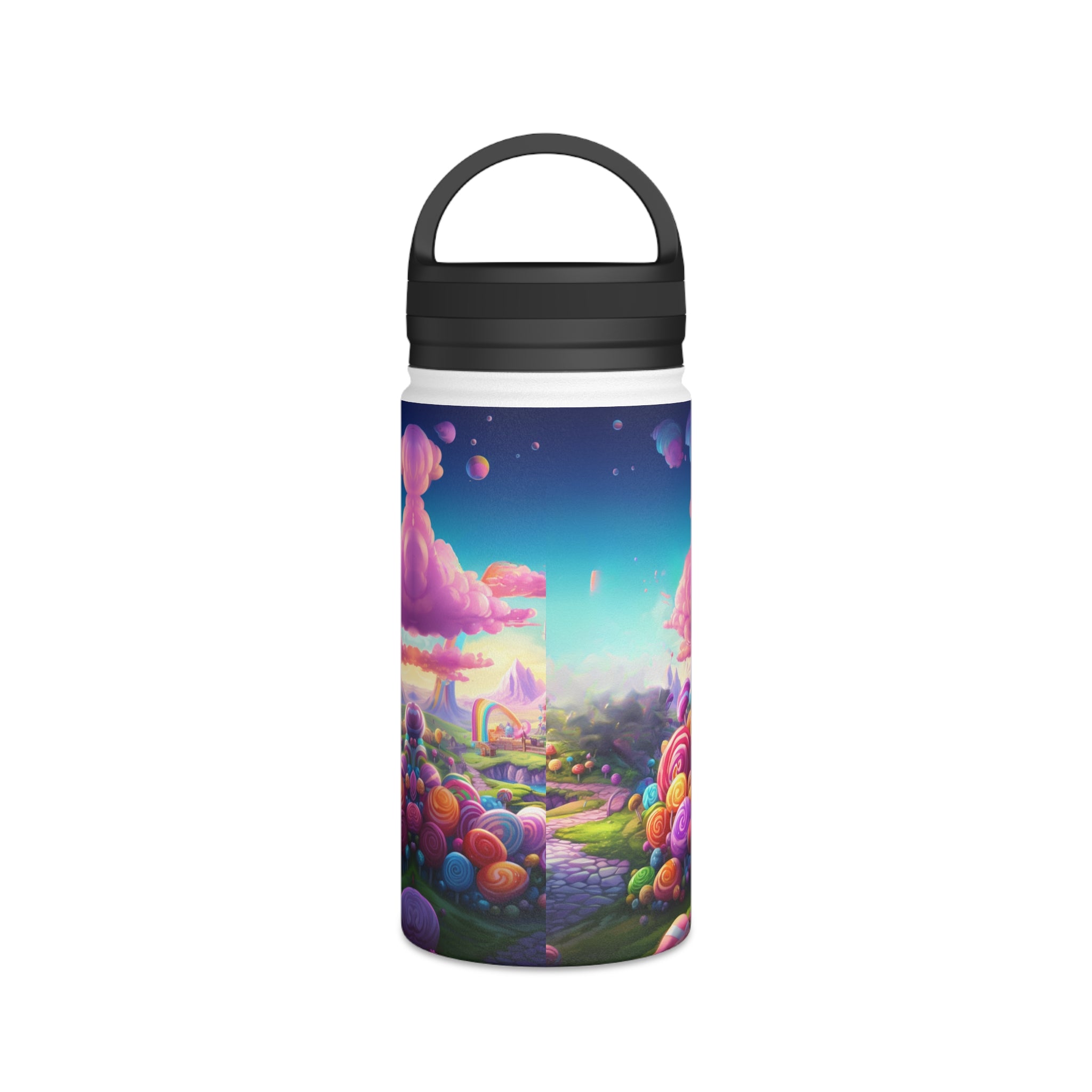 Vibrant Holiday Adventure Bottle: Stainless Steel