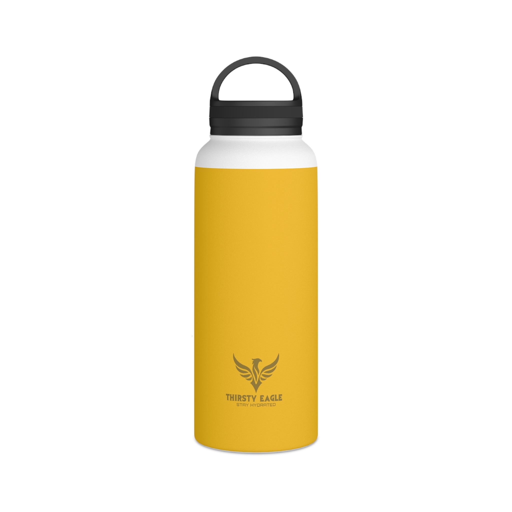 Stainless Steel Water Bottle, Handle Lid