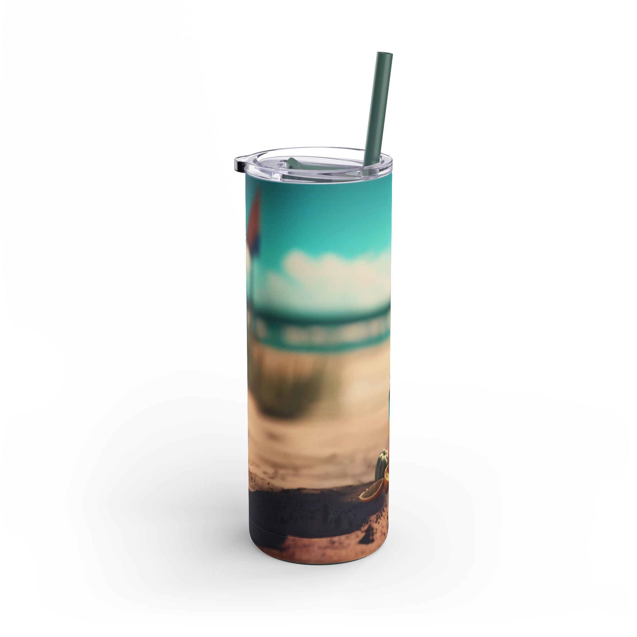 Beach Bliss: 20oz Skinny Tumbler