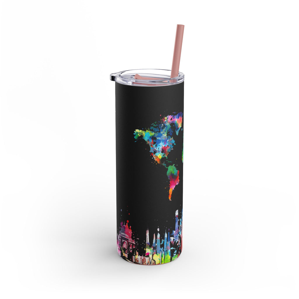 Sleek Slim Tumbler: Travel-Ready Coolness