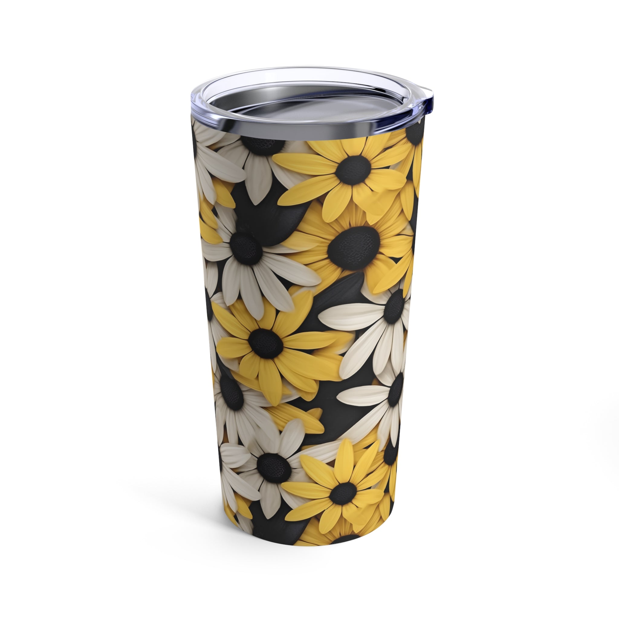 Elegant Bloom Tumbler - 20oz