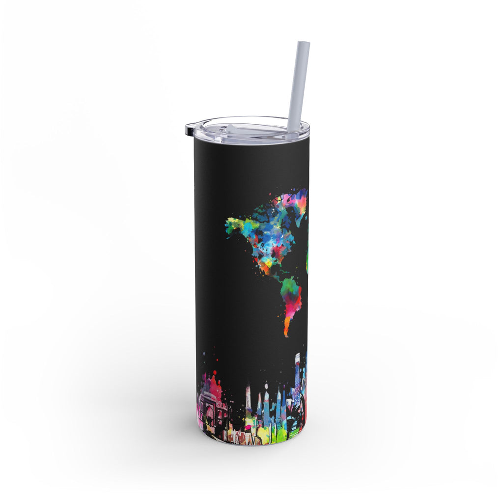 Sleek Slim Tumbler: Travel-Ready Coolness
