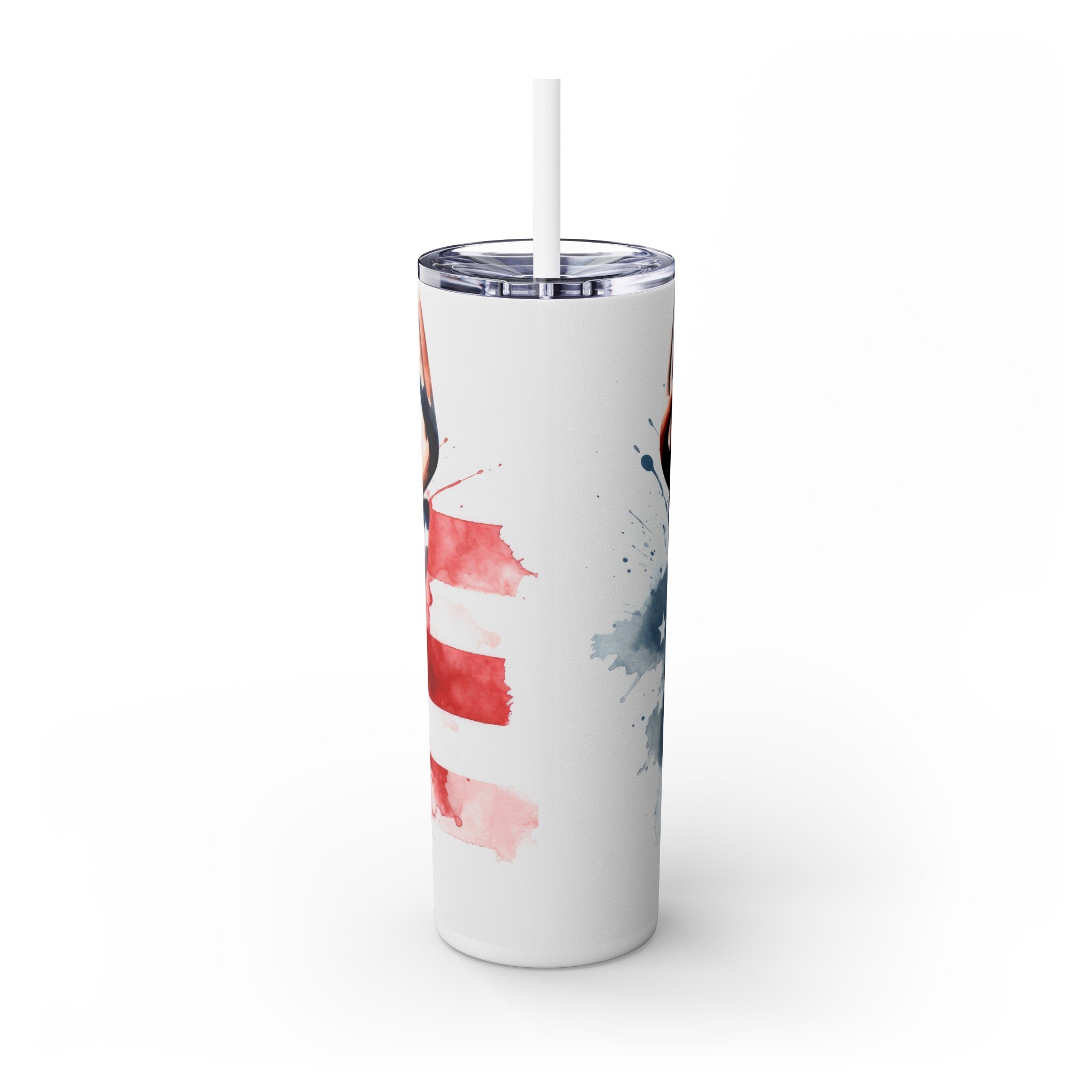 Skinny Tumbler with Straw, 20oz